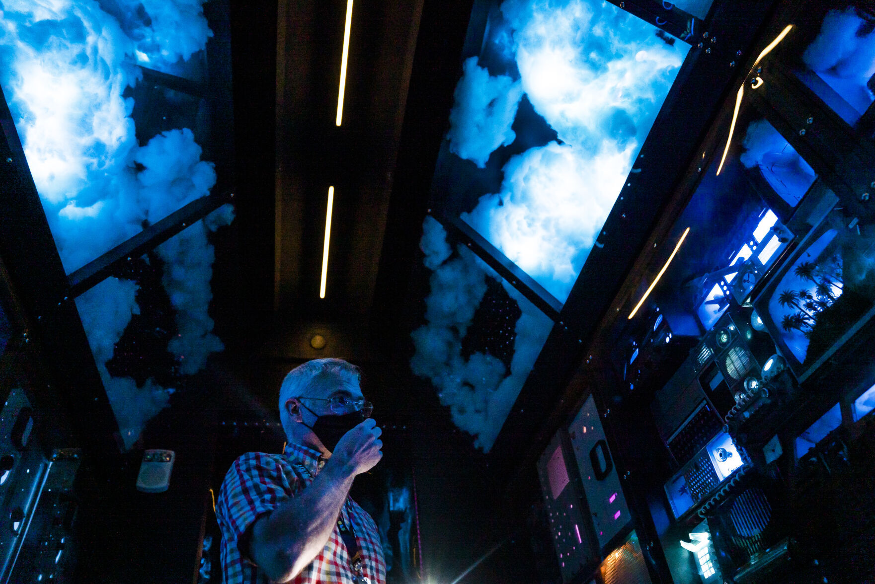 Scenes from a media tour of Meow Wolf Convergence Station on Tuesday, September 14, 2021 in Downtown Denver. Convergence Station opens to the public on September 17. (Photo by Katie Klann/Denver Gazette) (Katie Klann The Gazette)