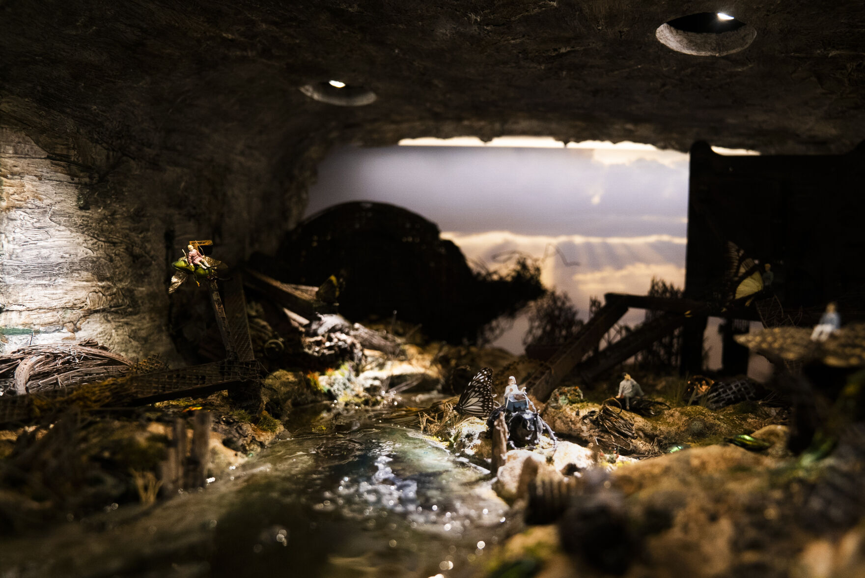 Scenes from a media tour of Meow Wolf Convergence Station on Tuesday, September 14, 2021 in Downtown Denver. Convergence Station opens to the public on September 17. (Photo by Katie Klann/Denver Gazette) (Katie Klann The Gazette)