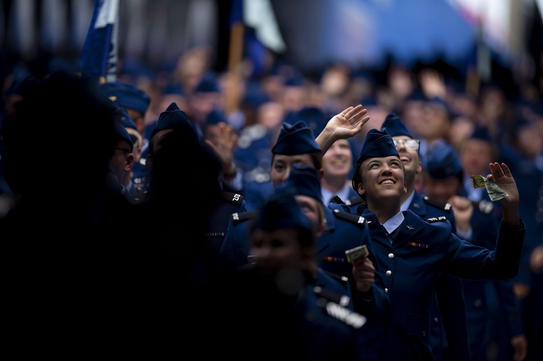 Scenes during the Air Force and Lafayette Leopards football game at Falcon Stadium at the United States Air Force Academy in Colorado Springs, Colo. on Sept. 4, 2021. The Air Force Falcons won the game against the Lafayette Leopards by a score of 35-14. (Chancey Bush/ The Gazette) (Chancey Bush/ The Gazette)