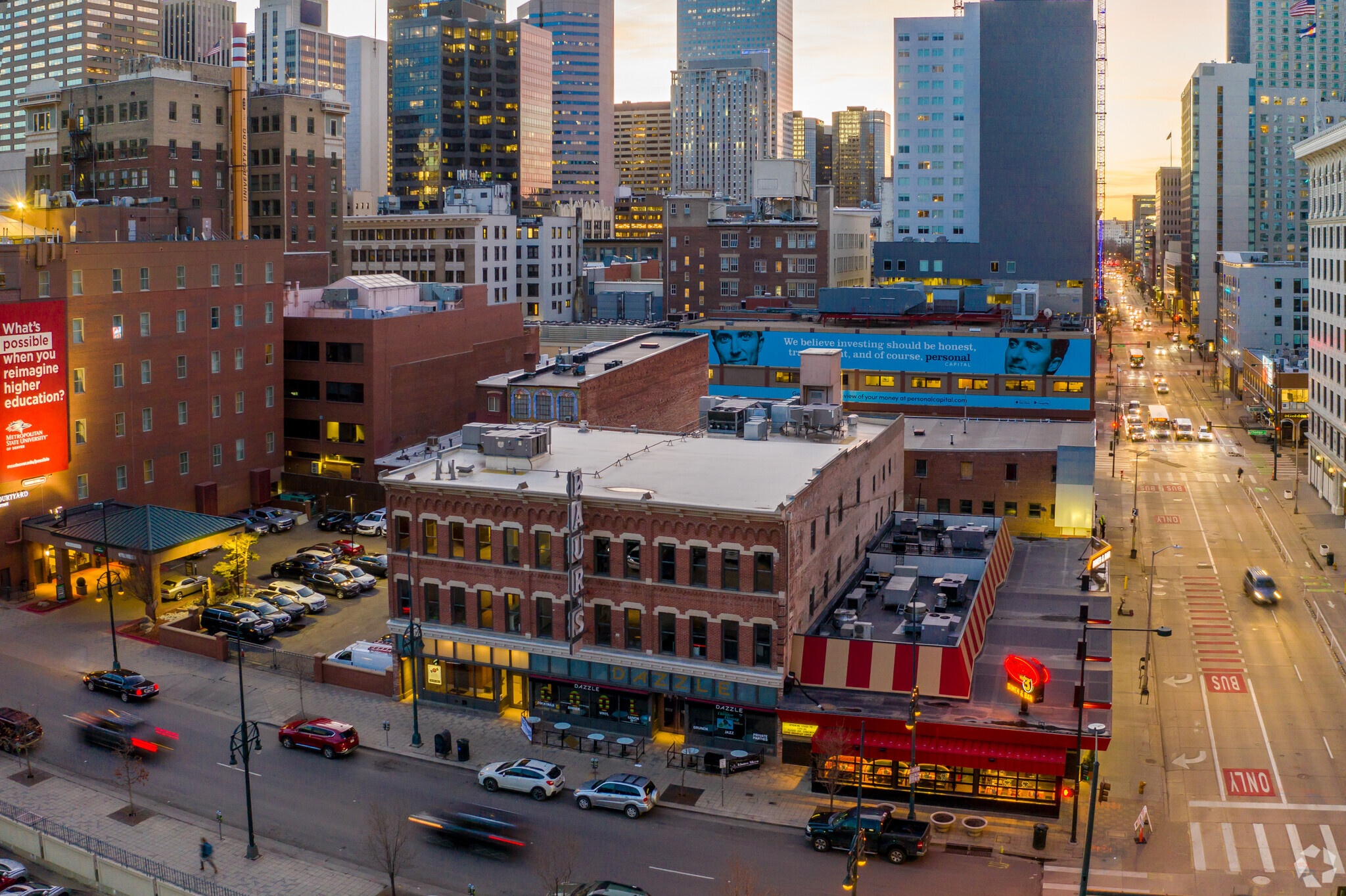 KEW Realty Corp. owns the Baur's Building, 1512 Curtis St., where the Candy Factory co-working space is located. (Courtesy of KEW Realty Corp.)