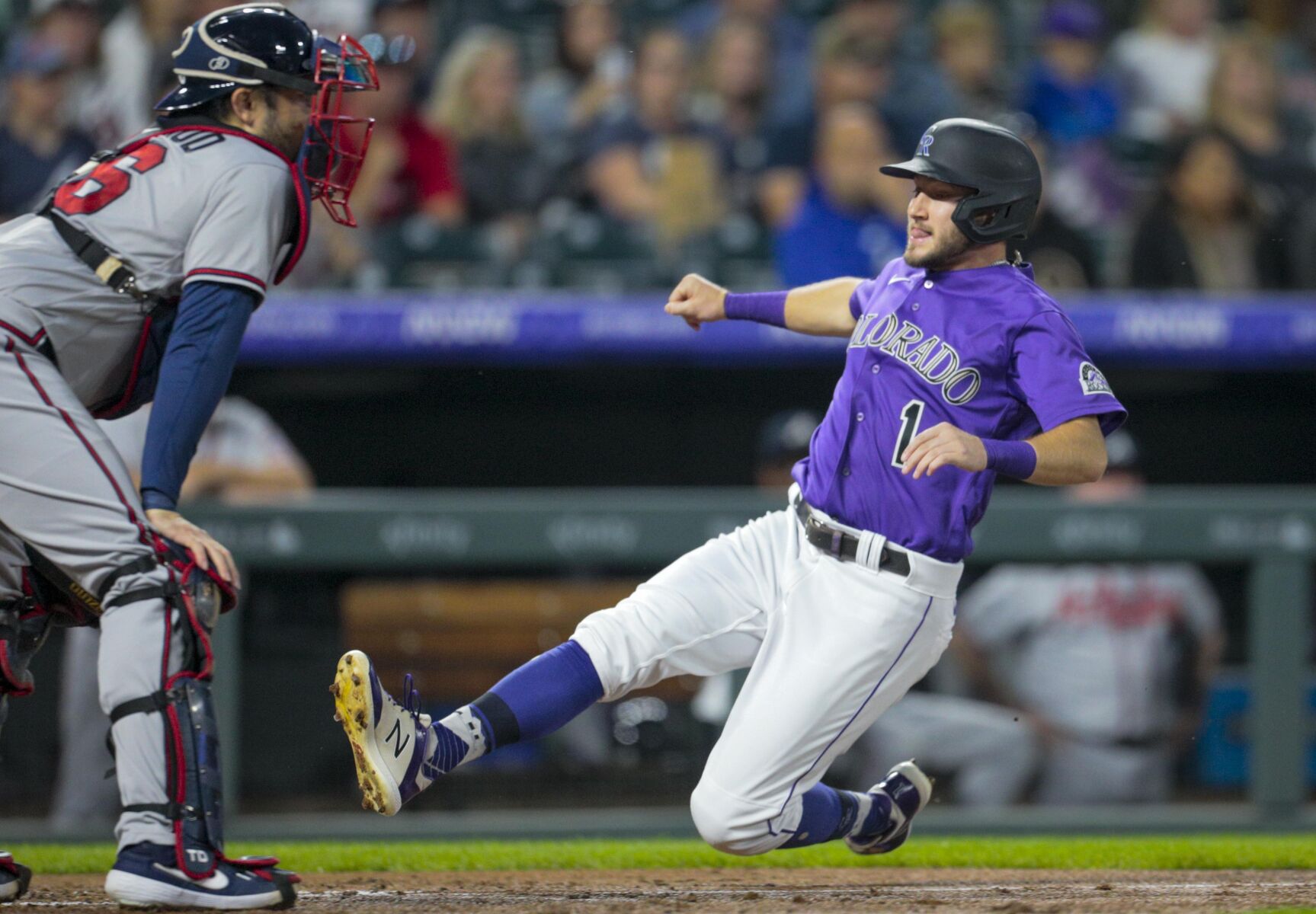 Carlos Estévez gets another save as Colorado Rockies beat the Braves
