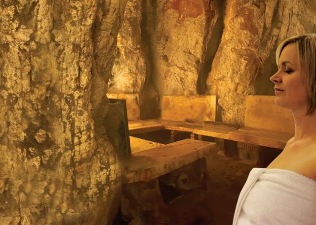 The Yampah Vapor Caves offer a unique way to sweat out the day’s toils underground. Photo by Courtesy of Glenwood Springs Chamber of Commerce (Courtesy of Glenwood Springs Chamber of Commerce)