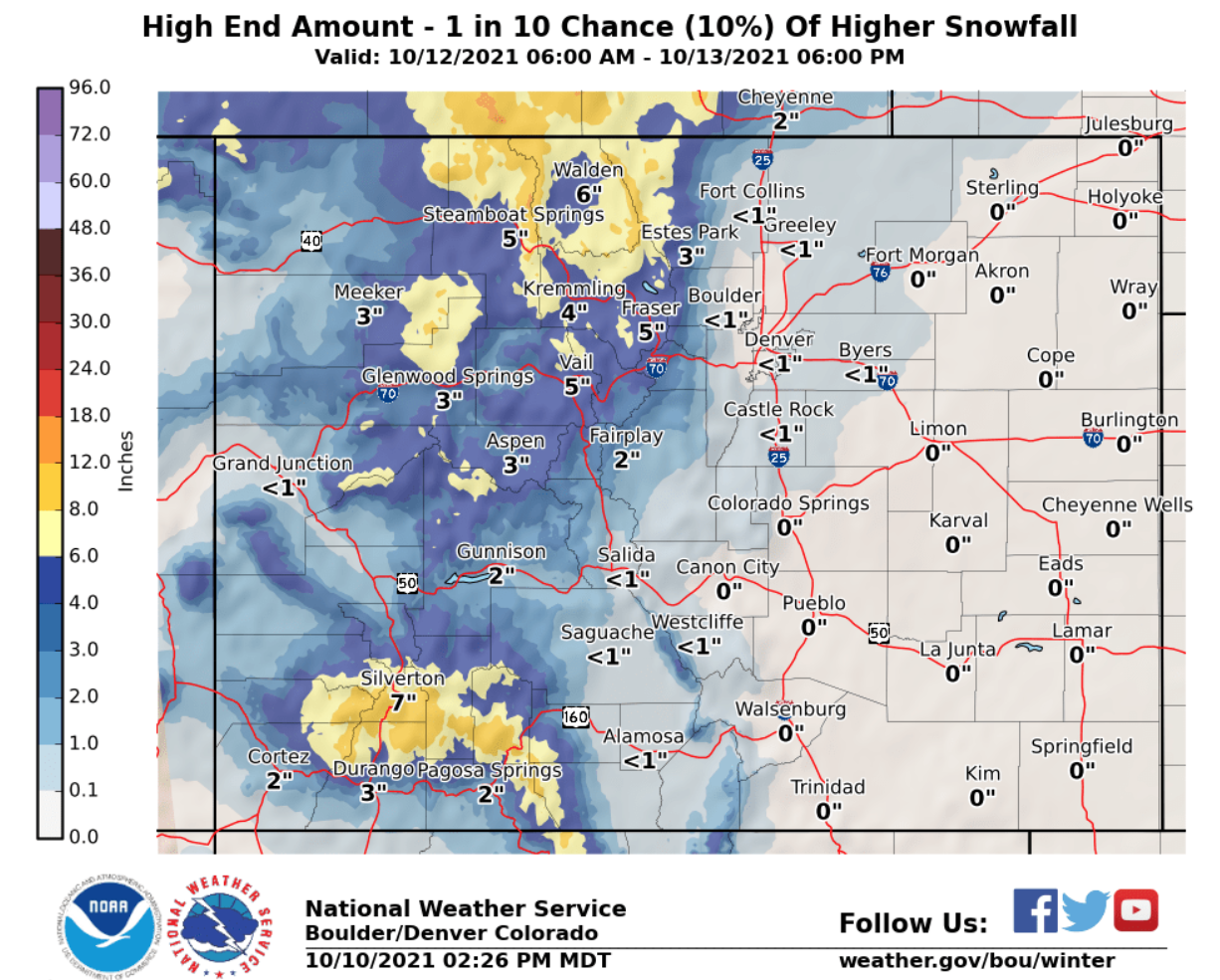 Map Credit: National Weather Service.