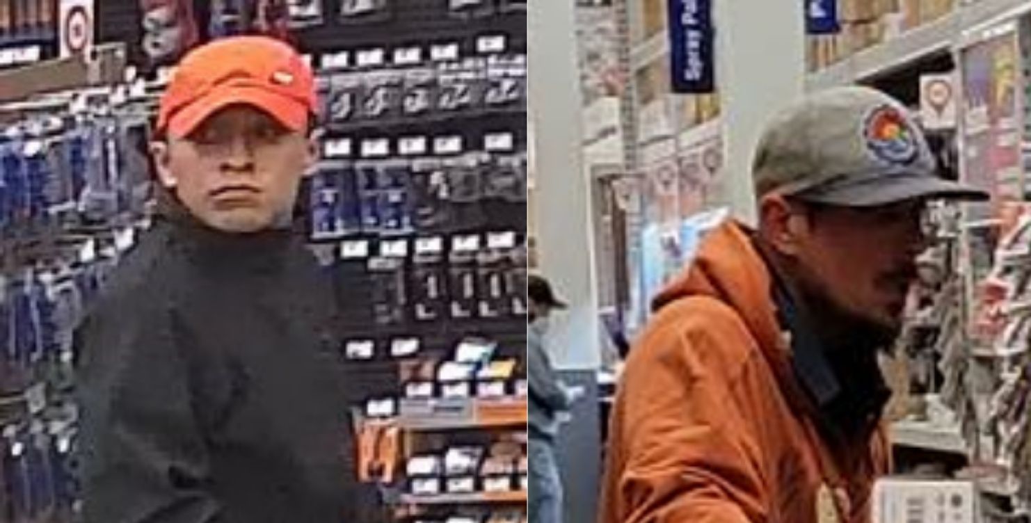 Castle Rock police looking for men suspected of armed robbery at two hardware stores