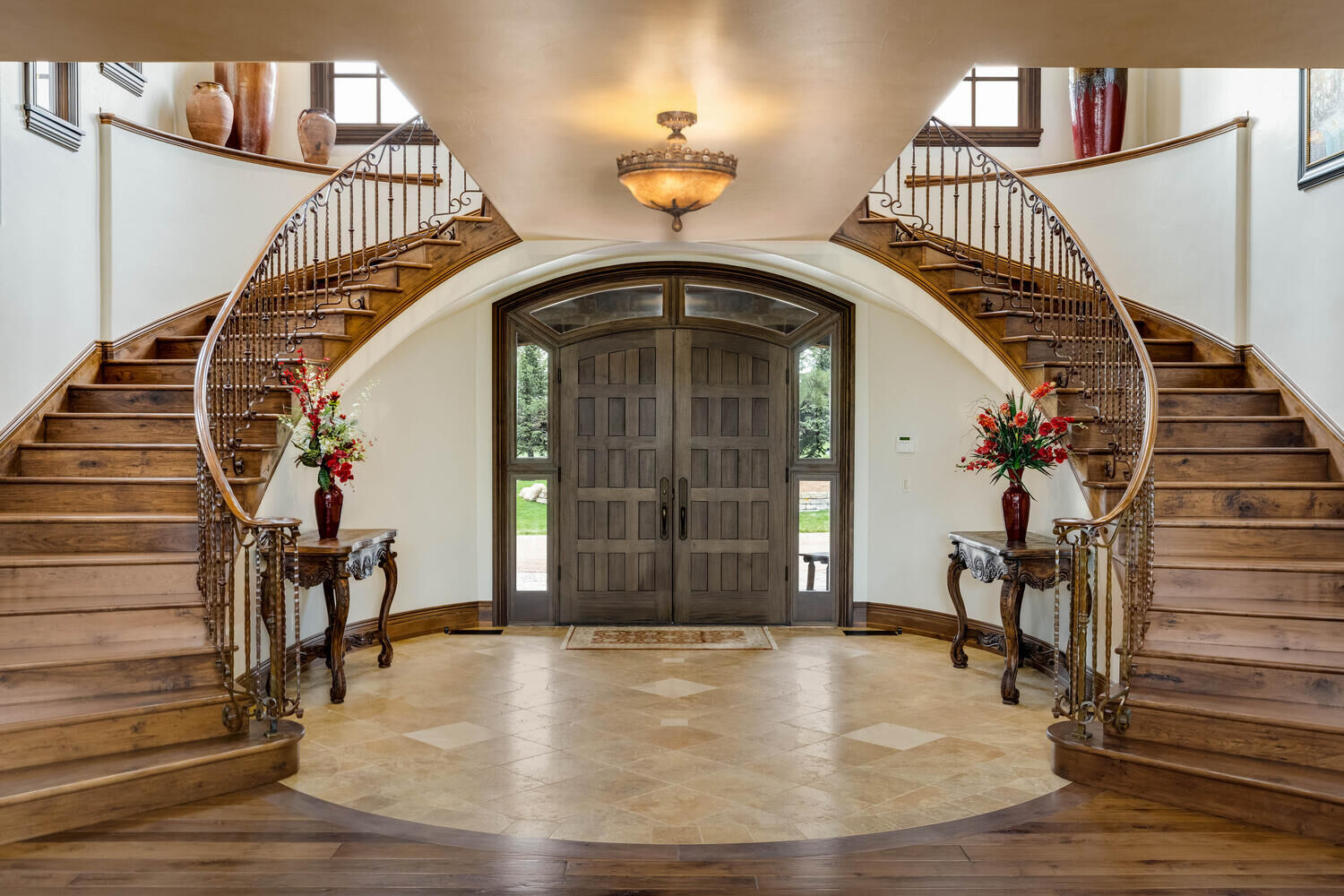 The entryway of a Broadmoor-area home sold Friday for a record $8 million. Photo courtesy of LIV Sotheby's International Realty. (Robert I. Larsen)