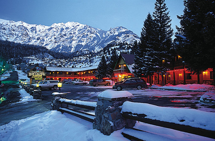In Ouray, the Box Canyon Lodge and Hot Springs offers soaking with a view from a mountainside terrace. Photo courtesy Box Canyon Lodge and Hot Springs (courtesy of Box Canyon Lodge and Hot Springs/)
