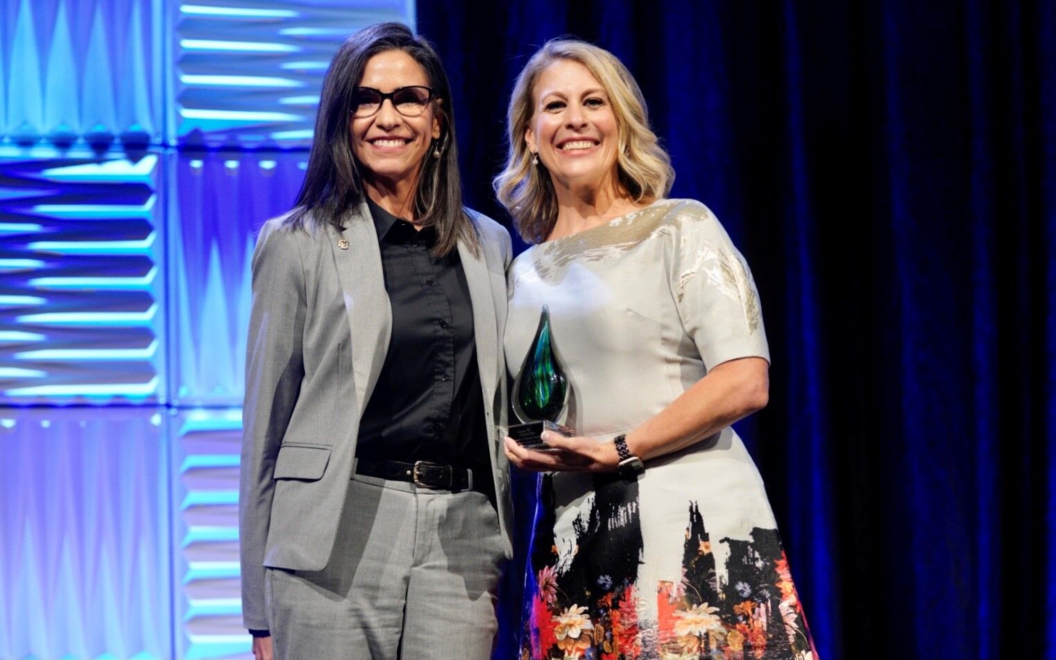 Sonia DeLuca Fernandez, left, senior vice chancellor for diversity, equity and inclusion at the University of Colorado Boulder, and DSF's chief executive officer, Lorii Rabinowitz.c/o Steve Peterson