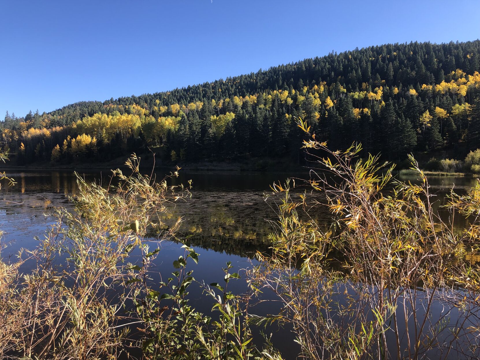 An autumn afternoon at Lake Isabel in southern Colorado. Photo by Nathan Van Dyne, The Gazette (Nathan Van Dyne, The Gazette)