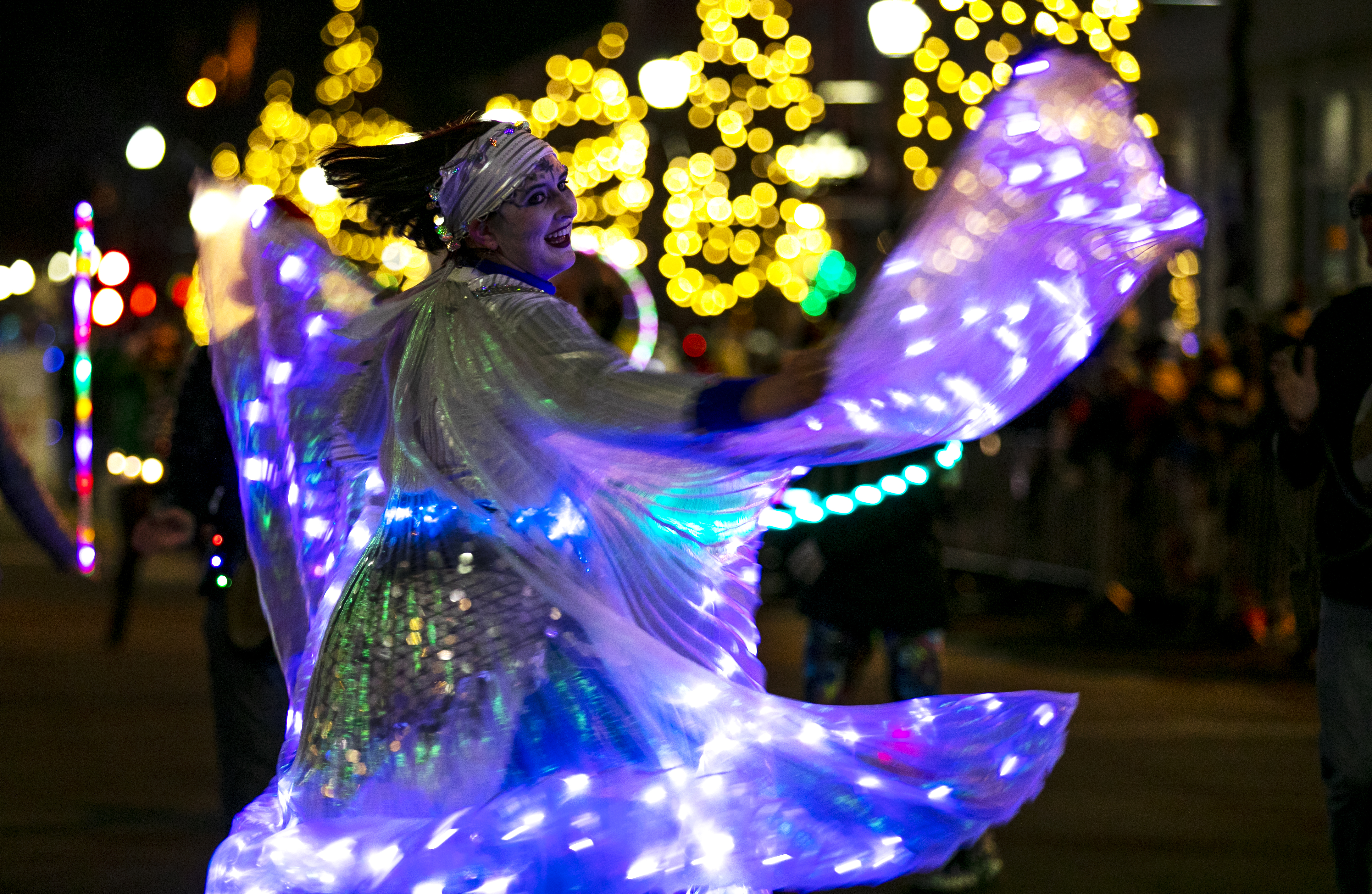 Festival of Lights Parade in downtown Colorado Springs, Gazette file (The Denver Gazette)