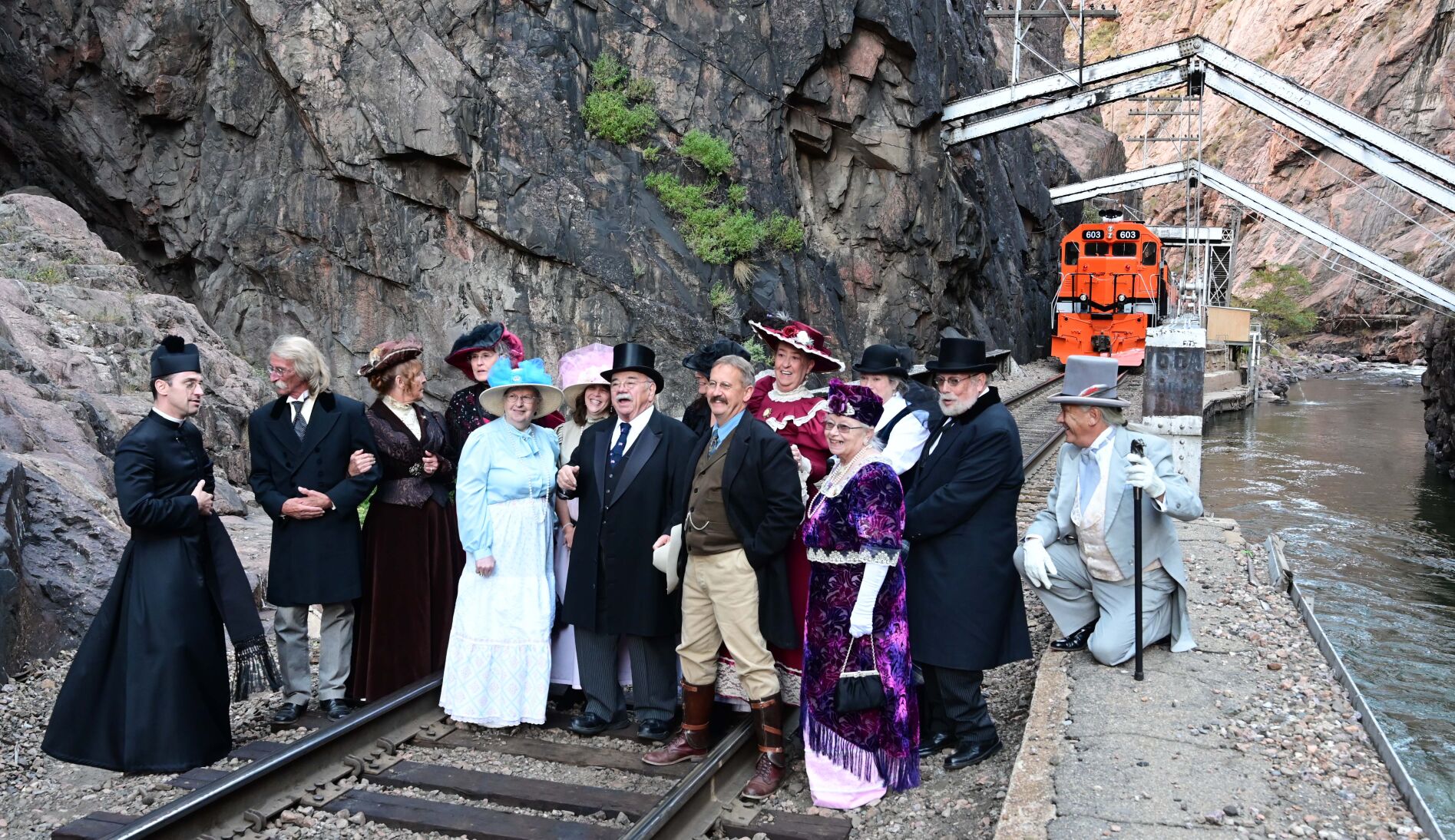 History repeats itself on the tracks of the Royal Gorge railroad