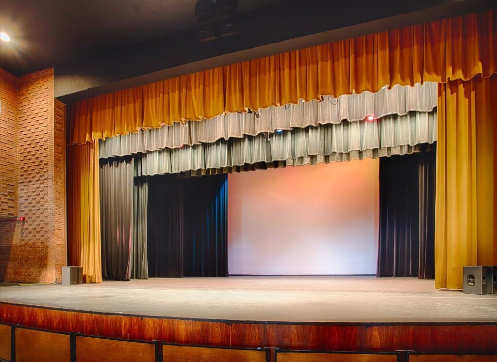 FILE PHOTO: The stage of the May Bonfils Stanton Theatre at the former Loretto Heights campus in Denver's Harvey Park neighborhood. (Denver Gazette file)