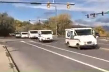 Postal workers hold procession for carrier who was fatally shot in Longmont