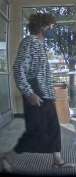 Man dressed in skirt, wig wanted in 2 bank robberies in metro Denver