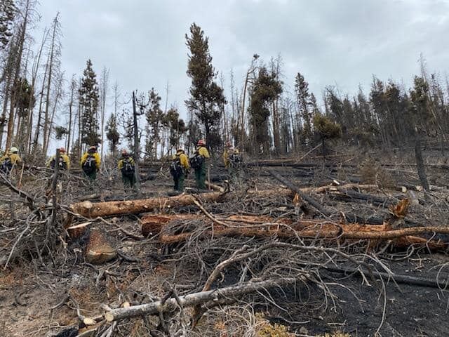 Ptarmigan Fire reaches 100% containment after burning 86 acres near Silverthorne