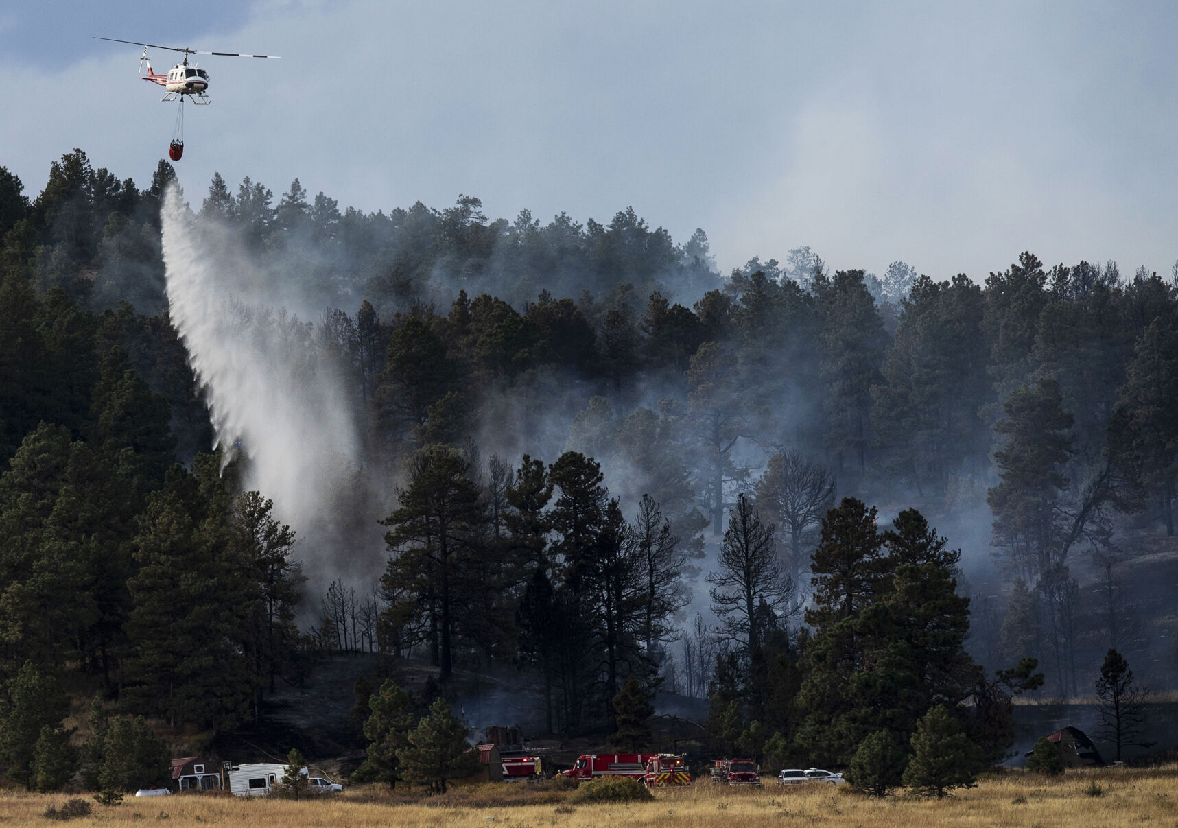 Birdseye fire in Peyton 100% contained; residents to return home