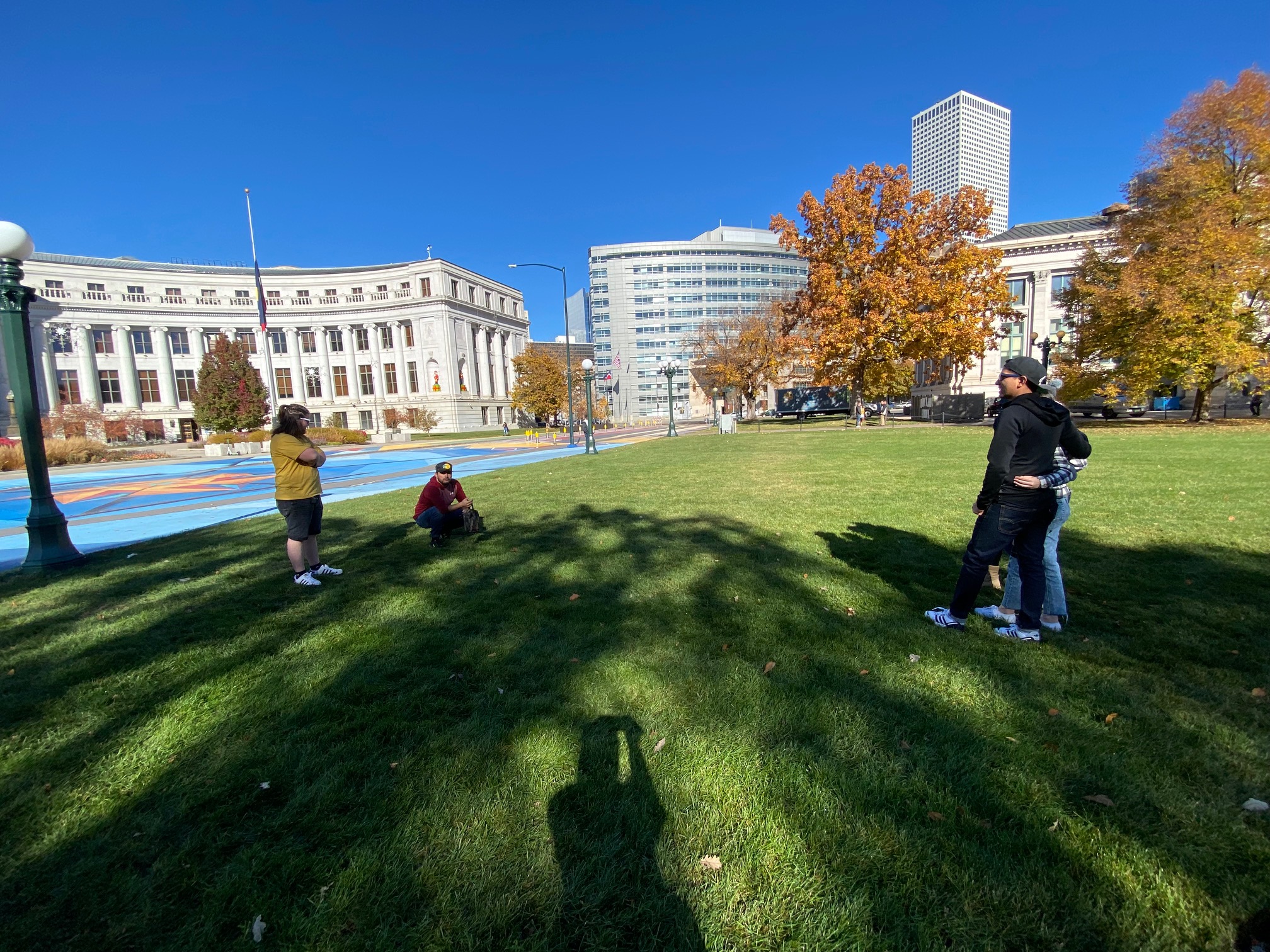Visitors flock to Civic Center Park after makeover