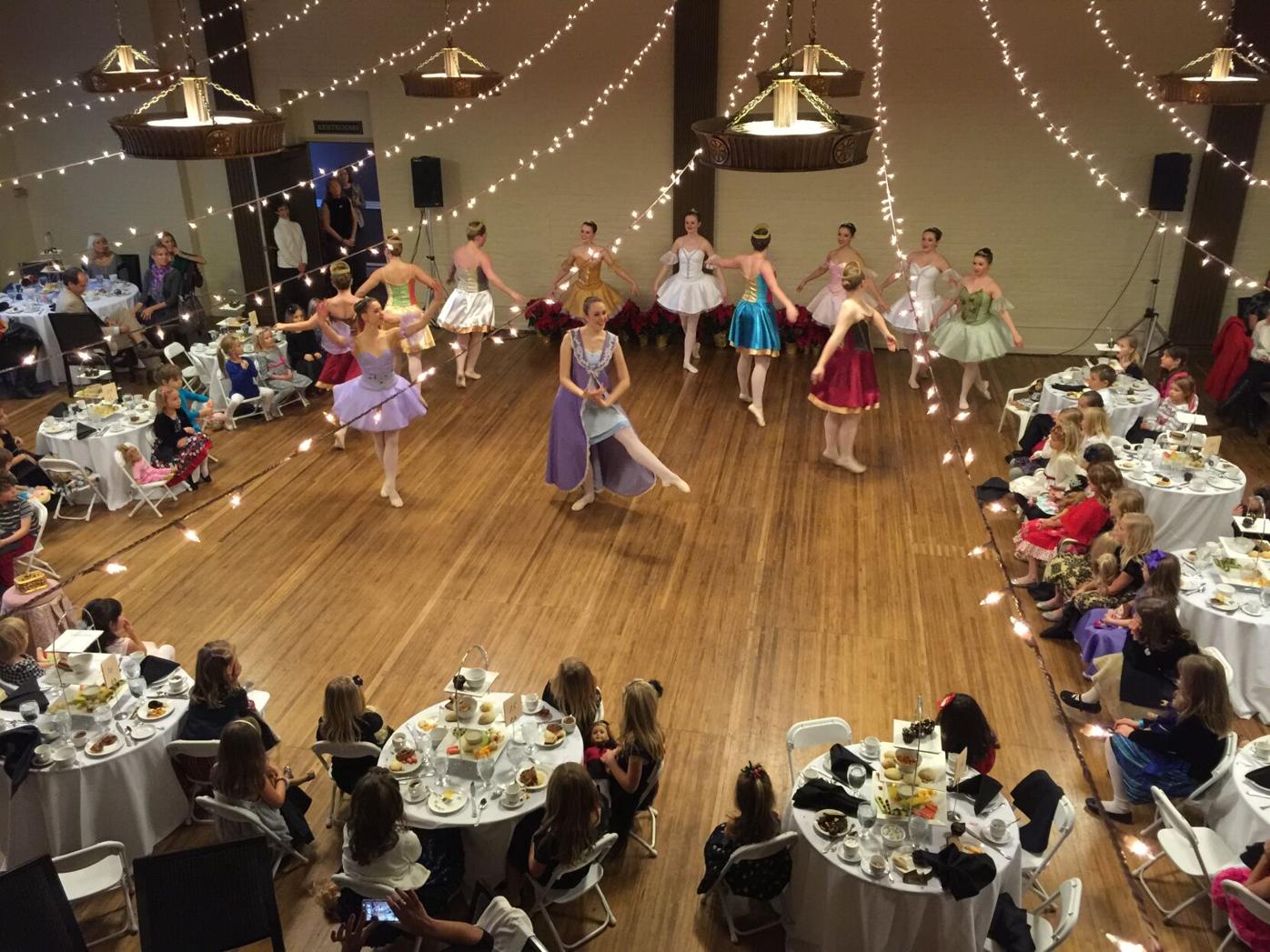 The 'Doll’s Tea Party' at the Oxford Hotel in Denver.