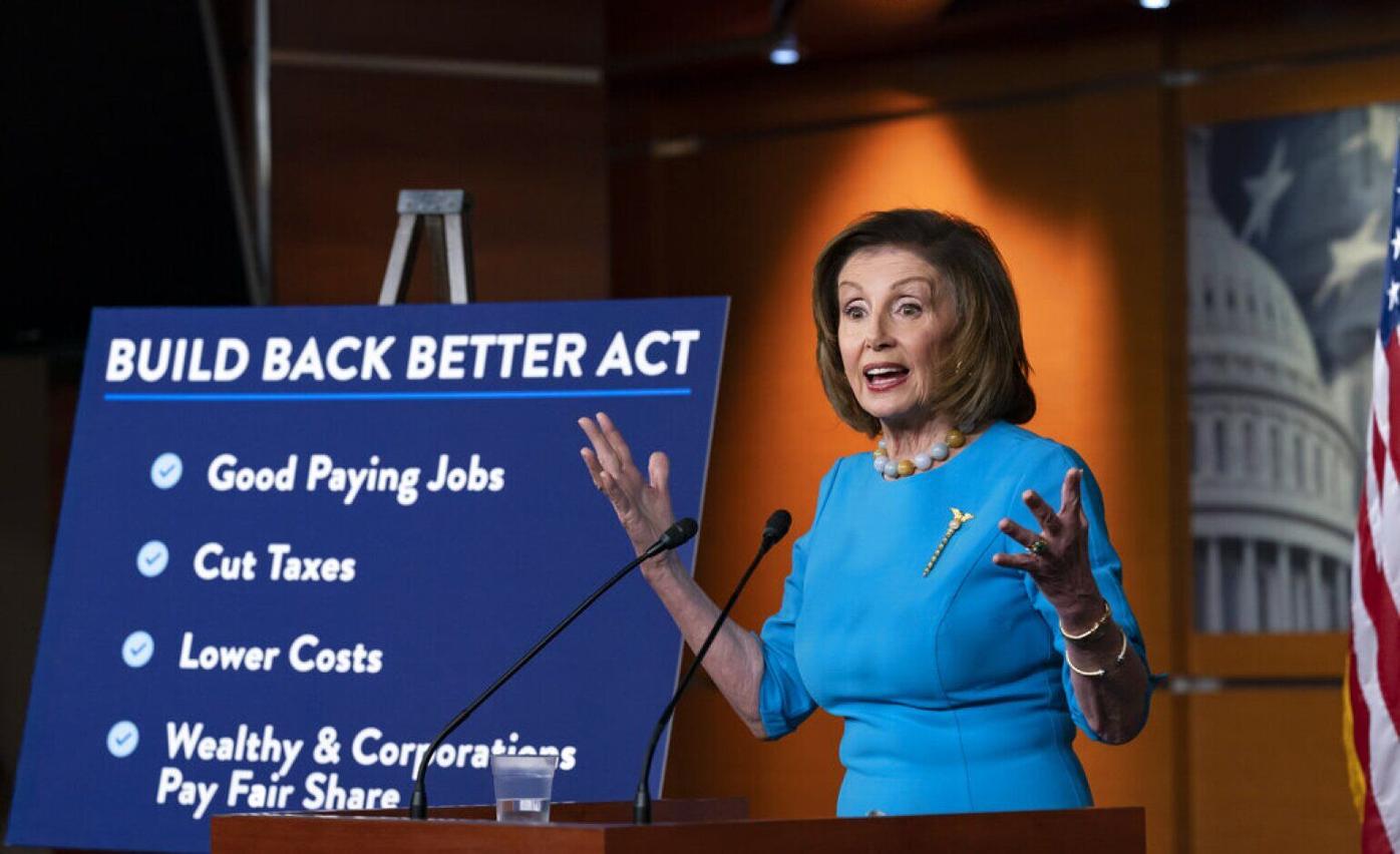 Pelosi signals Thursday vote on Biden’s Build Back Better spending bill