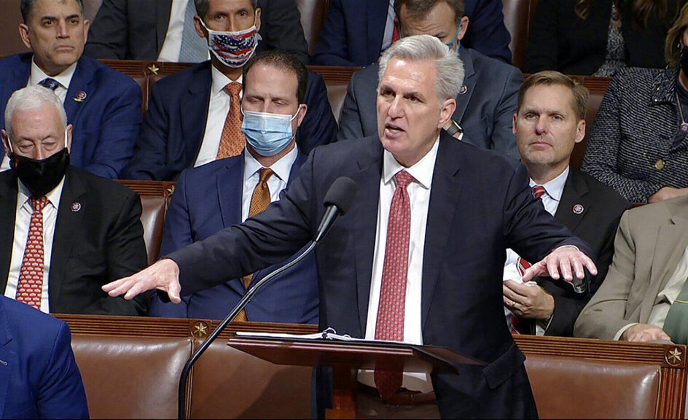 Spending bill vote drags into Friday after top House Republican delivers eight-hour ‘filibuster’