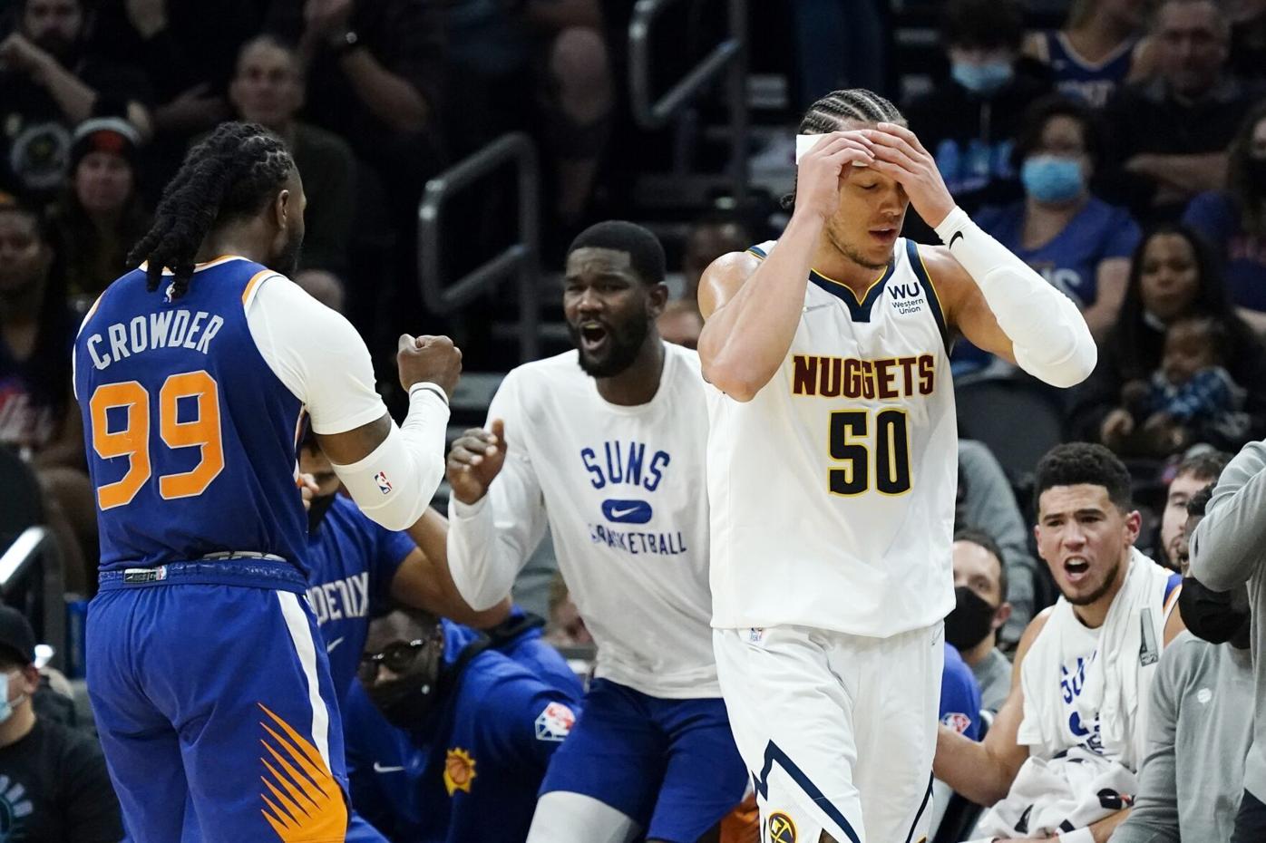 Denver Nuggets drop fourth straight after Phoenix Suns score 48 points in first quarter