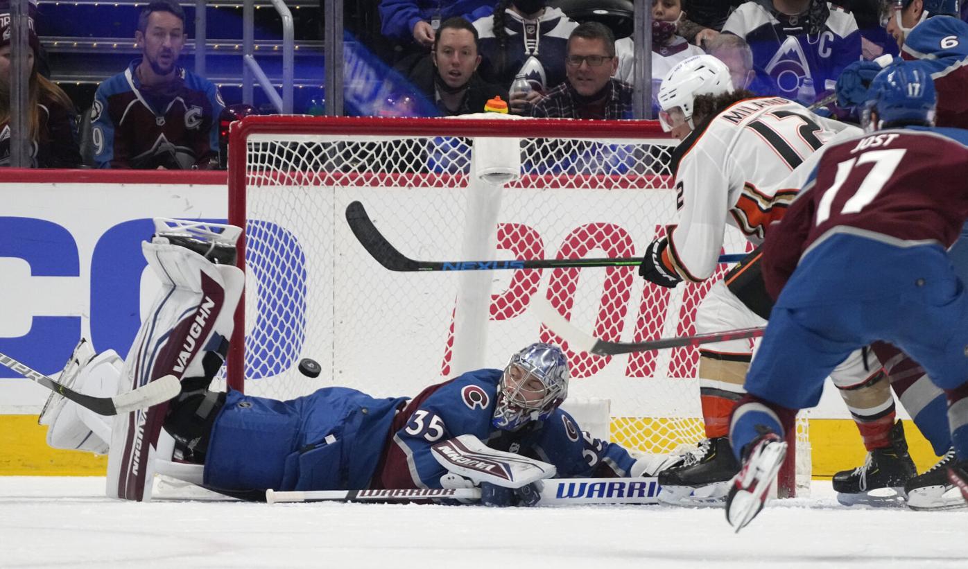 Ducks Avalanche Hockey
