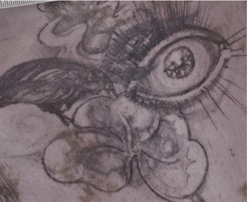 Eye tattoo, 11-22-21