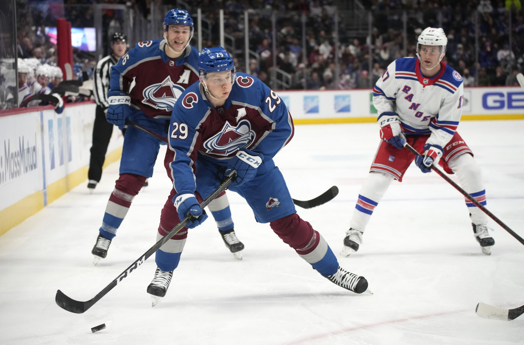 Nichushkin scores twice as Colorado Avalanche beat New York Rangers for second time in a week
