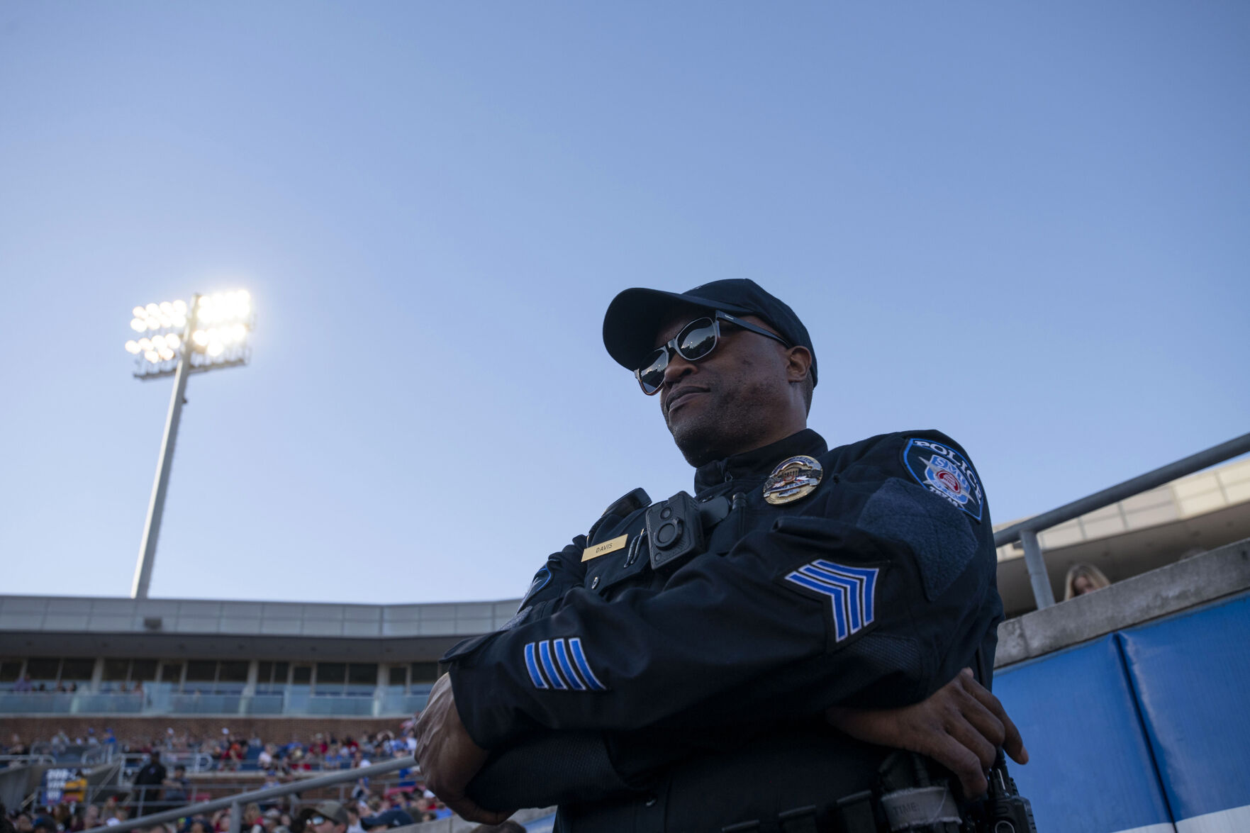 The Air Force take on the Louisville Cardinals during the 2021 First Responder Bowl at Gerald J. Ford Stadium on the campus of Southern Methodist University in Dallas, Texas on Tuesday, Dec. 28, 2021. The Falcons defeated the Cardinals and won the bowl game by a score of 31-28. (Chancey Bush/ The Gazette) (Chancey Bush/ The Gazette)