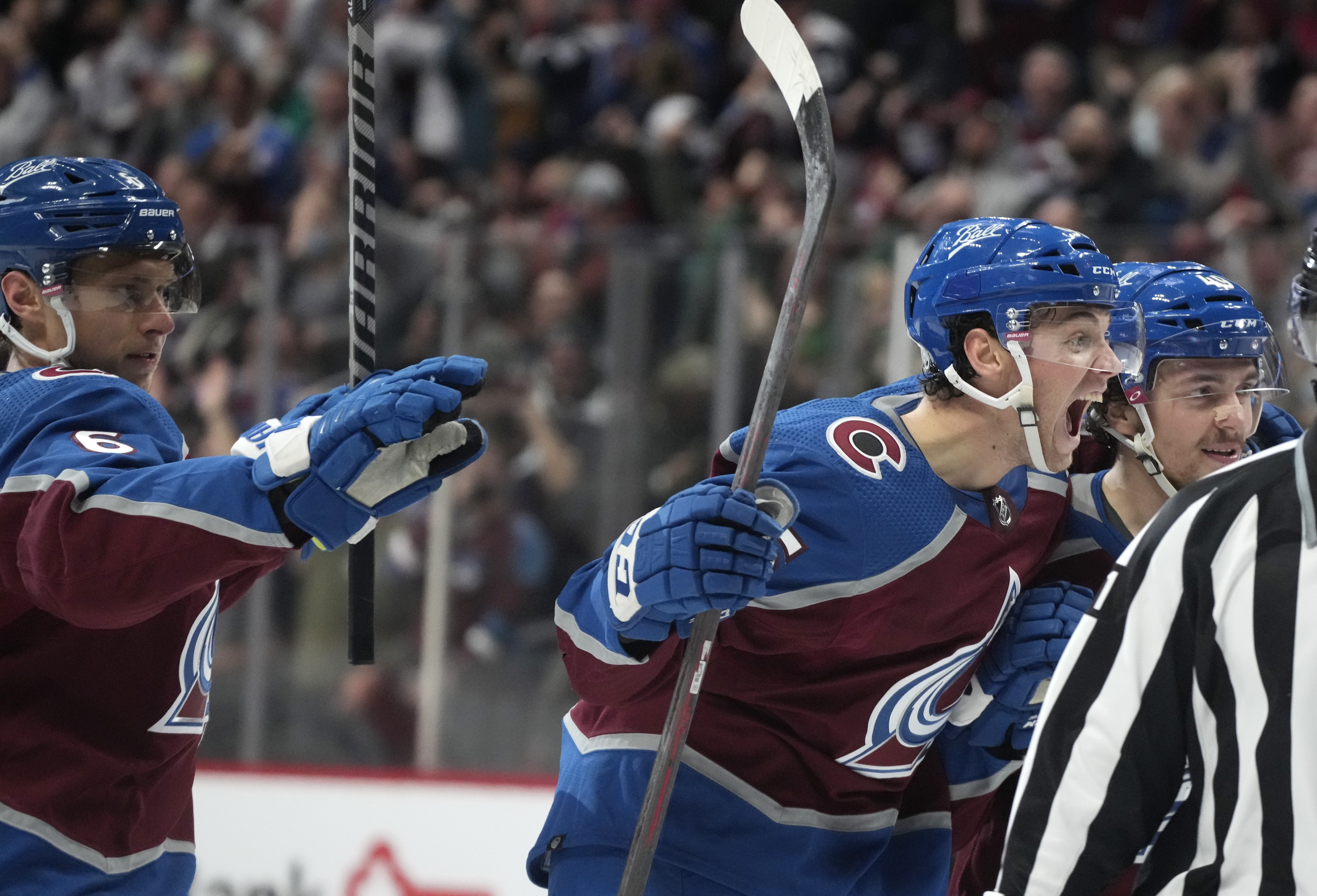 Avalanche find another way to beat Panthers after teammate stretchered off the ice