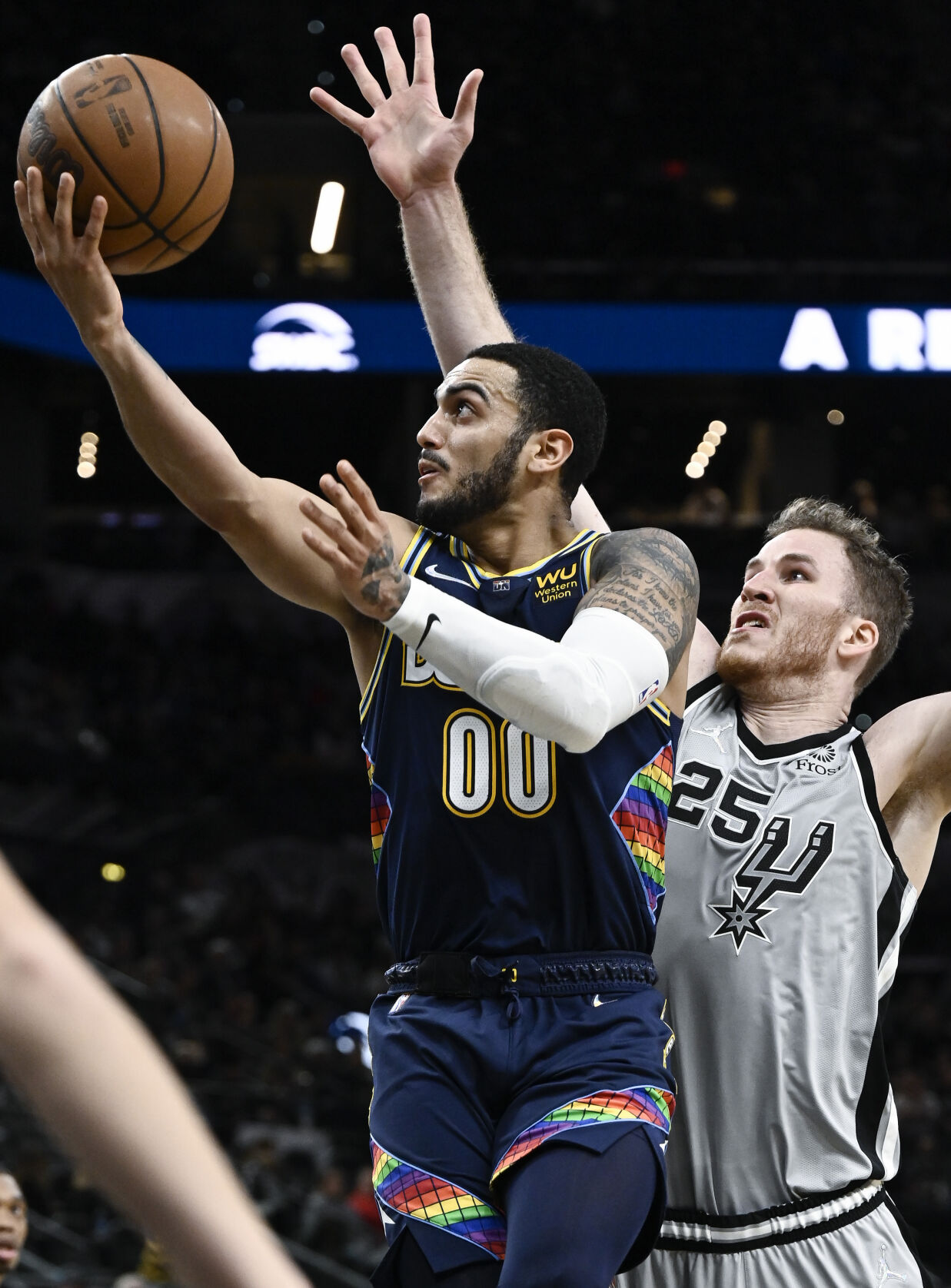 Markus Howard’s hot-shooting second quarter helps Denver Nuggets end road trip with win over San Antonio Spurs