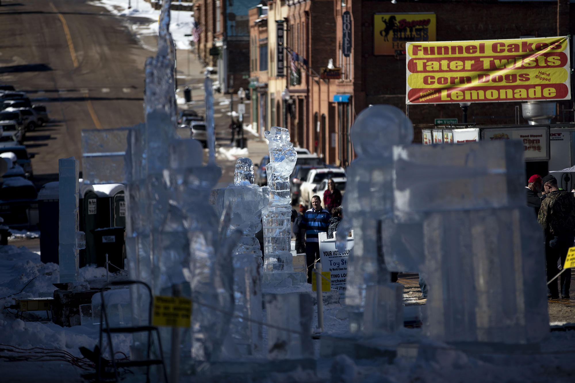 The 2022 Cripple Creek Ice Festival in Cripple Creek has been canceled. (Chancey Bush, The Gazette file)