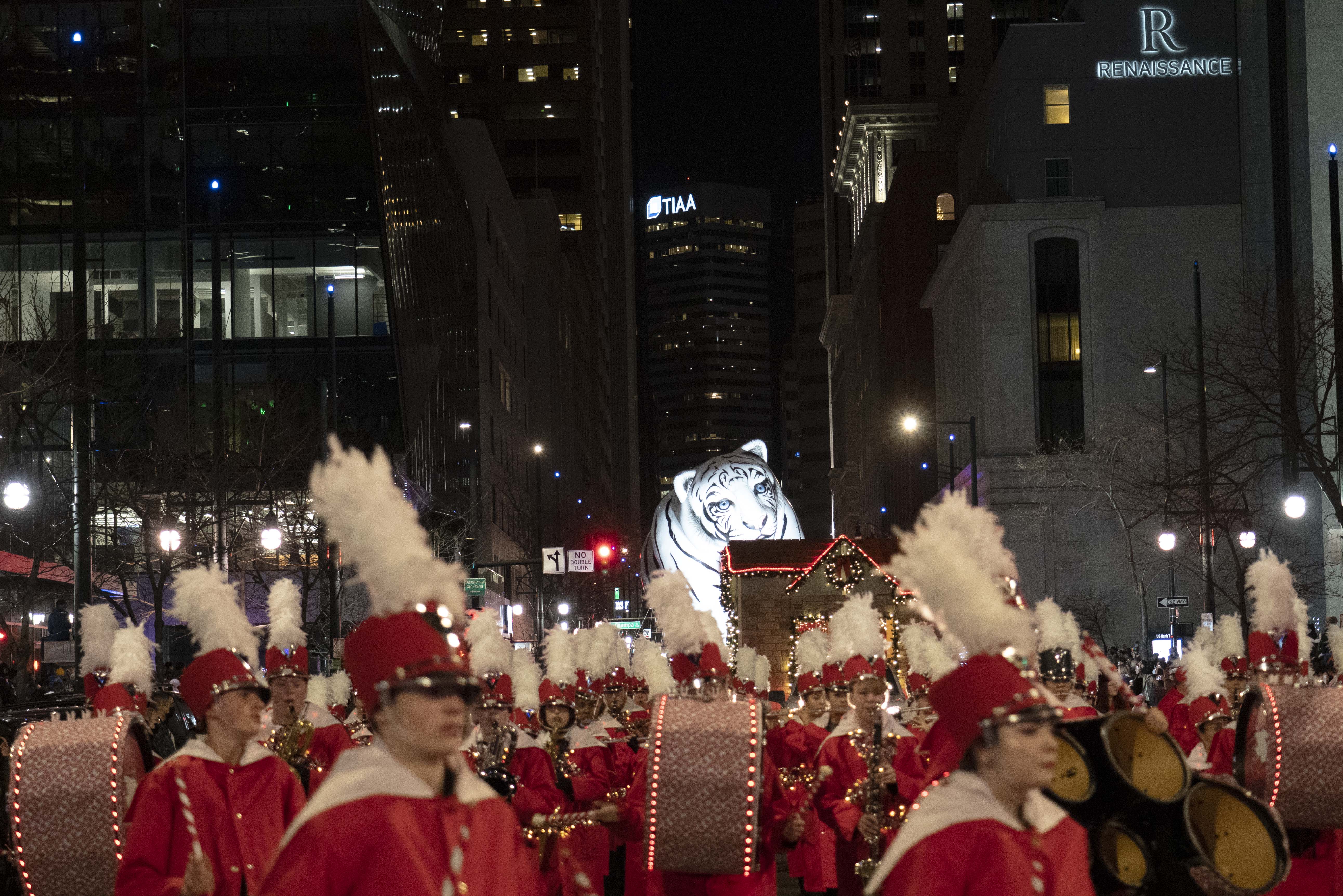 Smiles, cheers, floats and Santa: Thousands flock to downtown Denver for 47th annual Parade of Lights