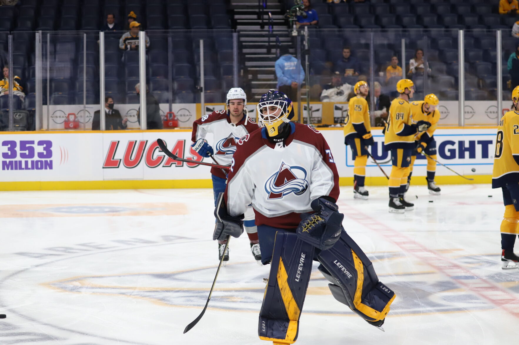Ode to an NHL EBUG: Goalie Dustin ‘Bones’ Smith relishes chance to help Colorado Avalanche as emergency backup