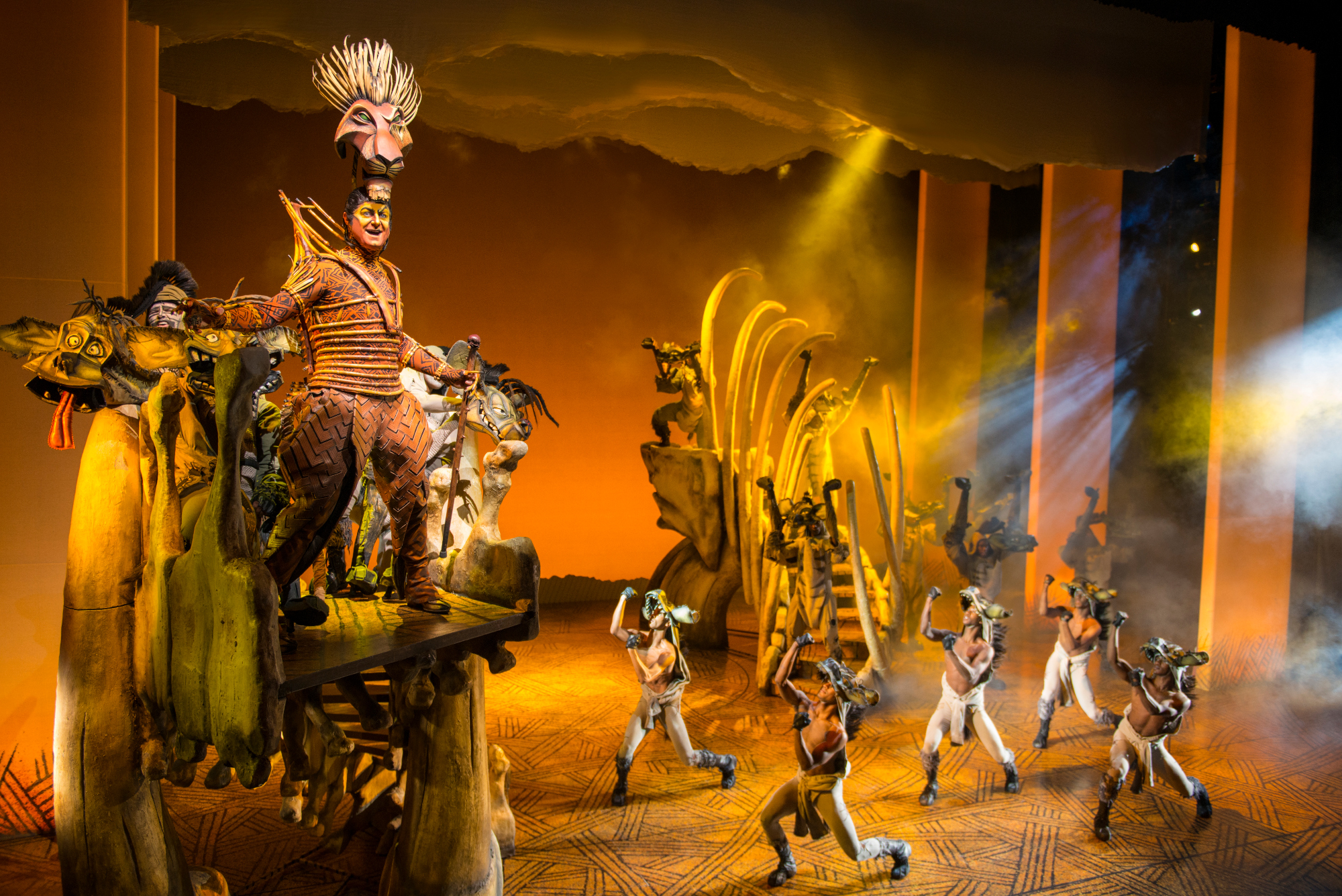 Spencer Plachy as Scar in “The Lion King.”©Disney. Photo by Deen van Meer(1) (Photo by Deen van Meer)