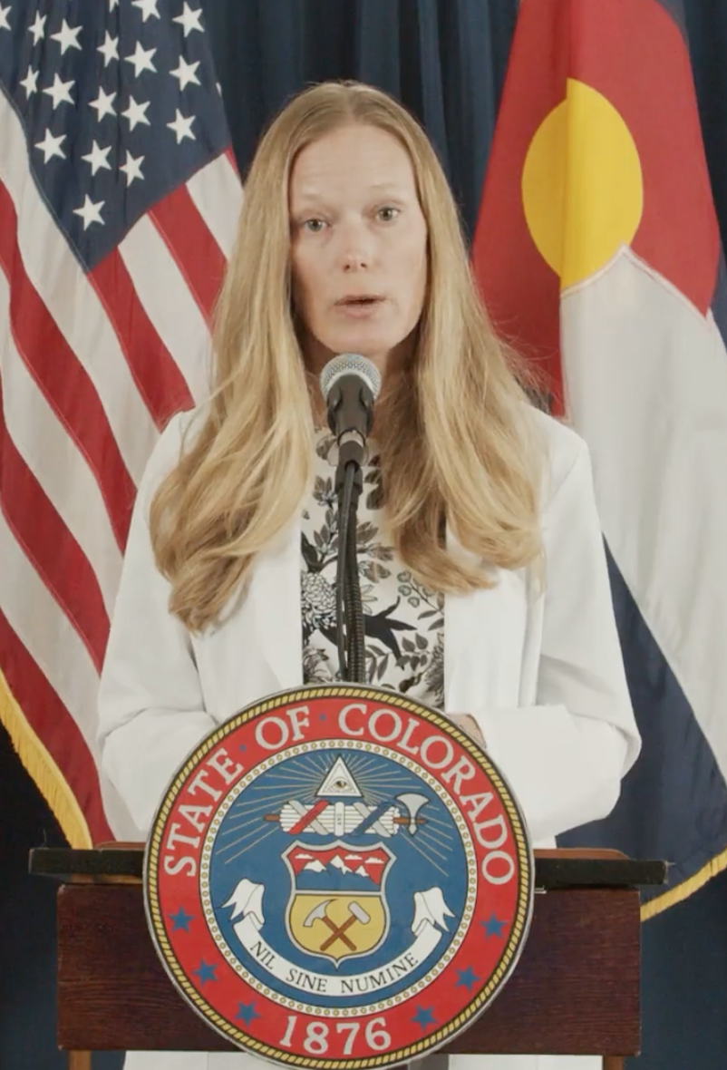 Rachel Herlihy, Colorado's state epidemiologist, told reporters Tuesday that there's likely a low level of omicron community transmission in Boulder County. (SethKlamannHealth reporterseth.klamann@gazette.comhttps://denvergazette.com/content/tncms/avatars/8/e7/b69/8e7b69be-0360-11eb-8dc4-2756e647ac3b.58bf88206080d393758767882c6d35b0.png)