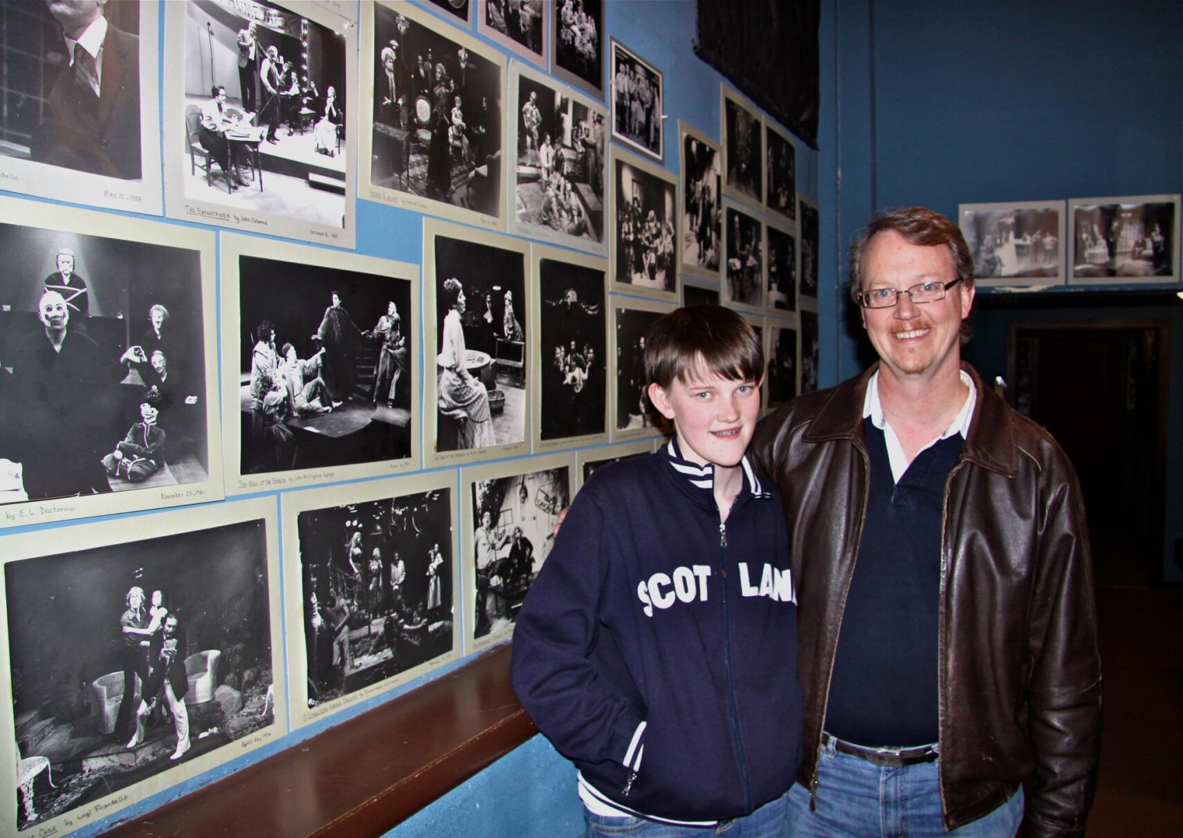 Craig Williamson and his daughter Charlotte attended theater at the Germinal Stage in Denver in 2013. (John Moore, The Denver Gazette file)