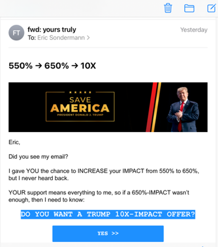 sondermann trump email