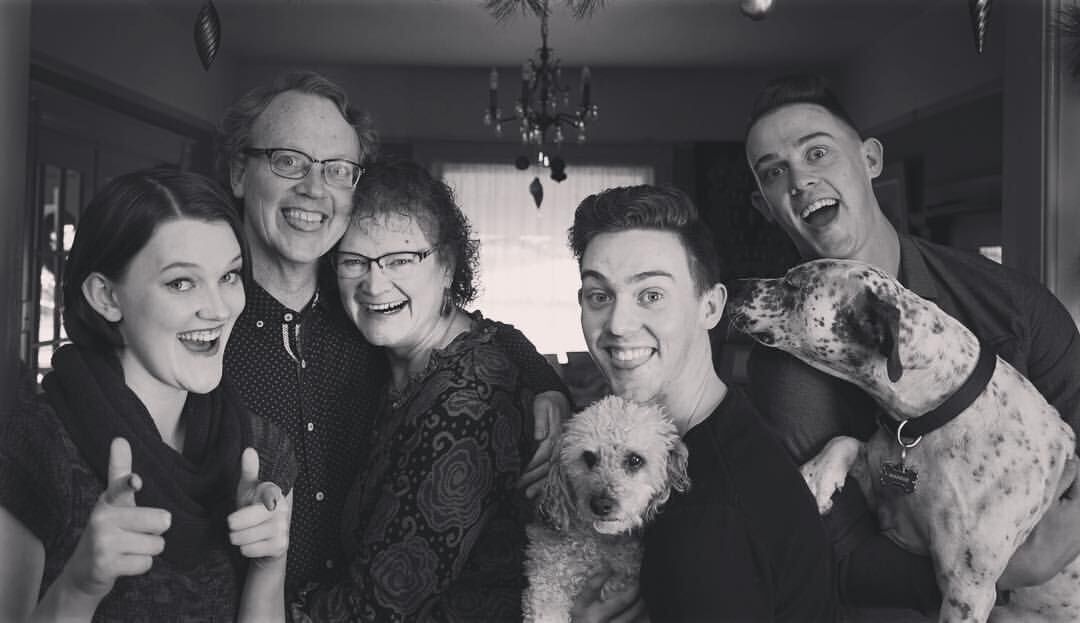 From left, Charlotte, Craig, Marlene, Phillip and Duncan Williamson (courtesy photo)