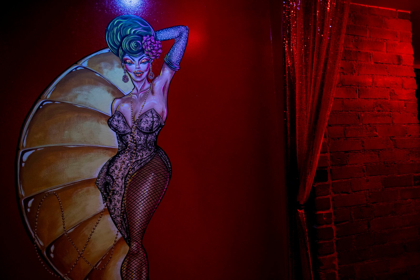 La Burla Bee is a new burlesque venue and cabaret-style restaurant and bar located in the space previously known as The Underground in downtown Colorado Springs. (Chancey Bush/ The Gazette) (Chancey Bush/ The Gazette)