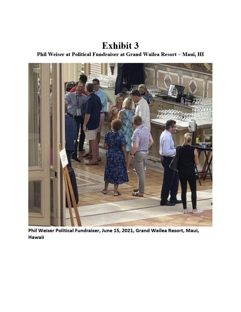 Colorado Attorney General Phil Weiser’s fundraiser in Hawaii draws complaint