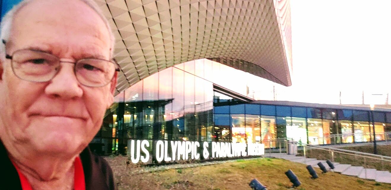 Former Deaflympian Howard Gorrell toured the US Olympic and Paralympic Museum in Colorado Springs for the first time in May, 2021. The omissions and errors he noticed in the displays, particularly in a two-sentence blurb about the Amateur Sports Act of 1978, inspired a mission to correct history for the life-long advocate. (Courtesy of Howard Gorrell)
