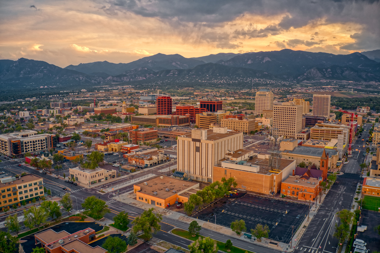 A look at downtown Colorado Springs. Photo Credit: Jacob Boomsma (iStock). (Jacob Boomsma)