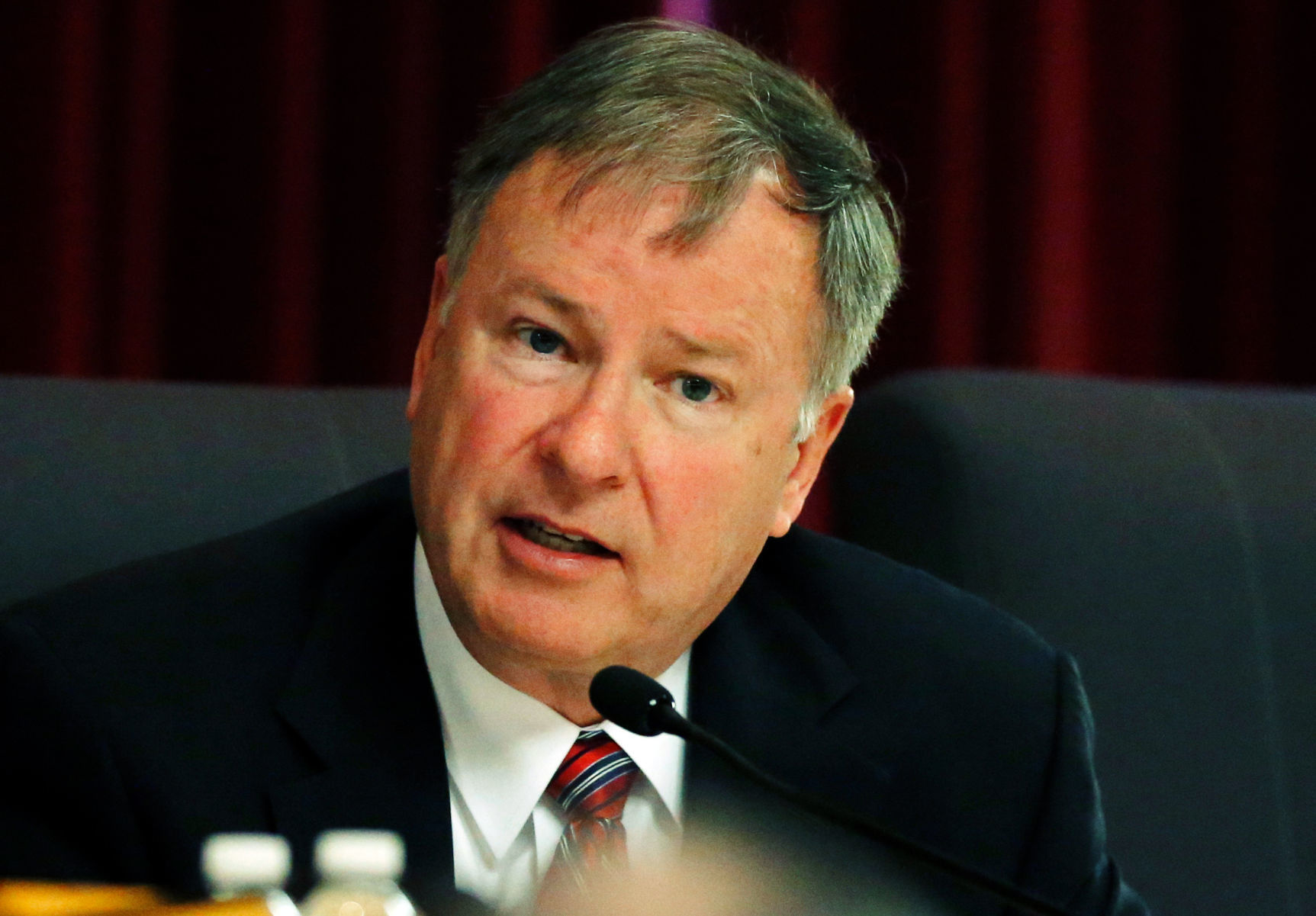 U.S. Rep. Doug Lamborn, R-Colorado Springs, speaks in the Colorado state Capitol in Denver in this file photo. ((AP Photo/David Zalubowski, File))