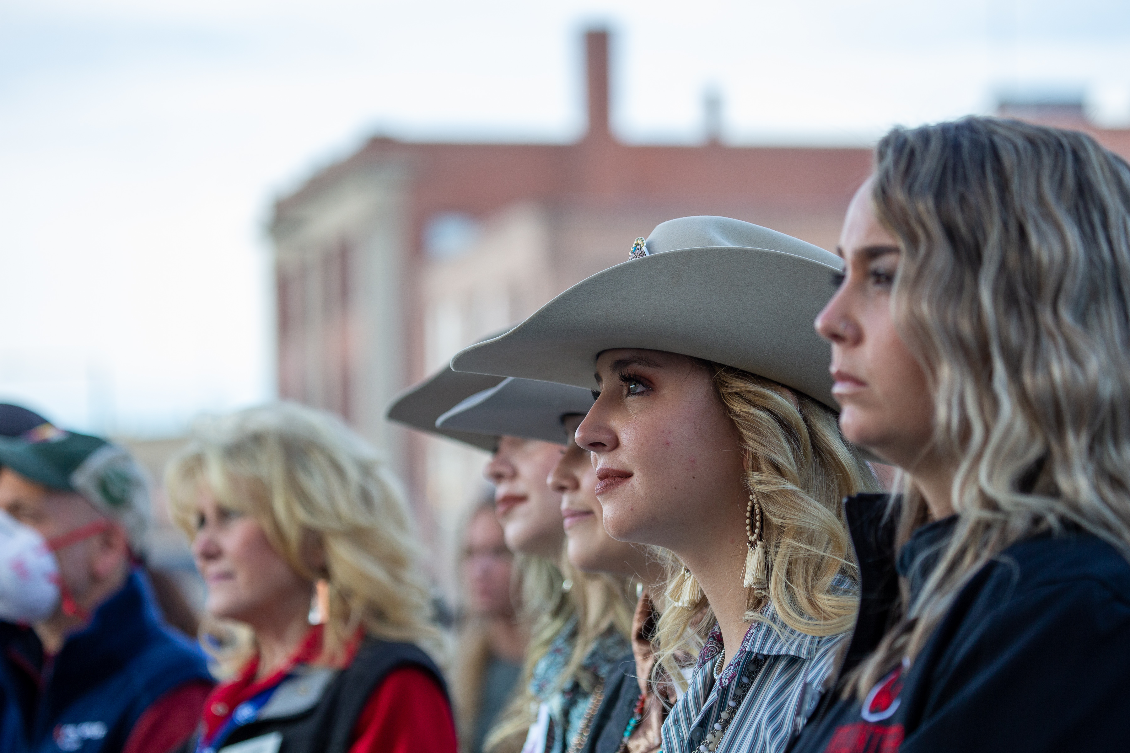 A crowd gathers for the opening of the Vida Building on the Colorado State University Spur campus on Friday, Jan. 7, 2022, in Denver, Colo. (Liz Copan / special to The Denver Gazette) (Liz Copan)