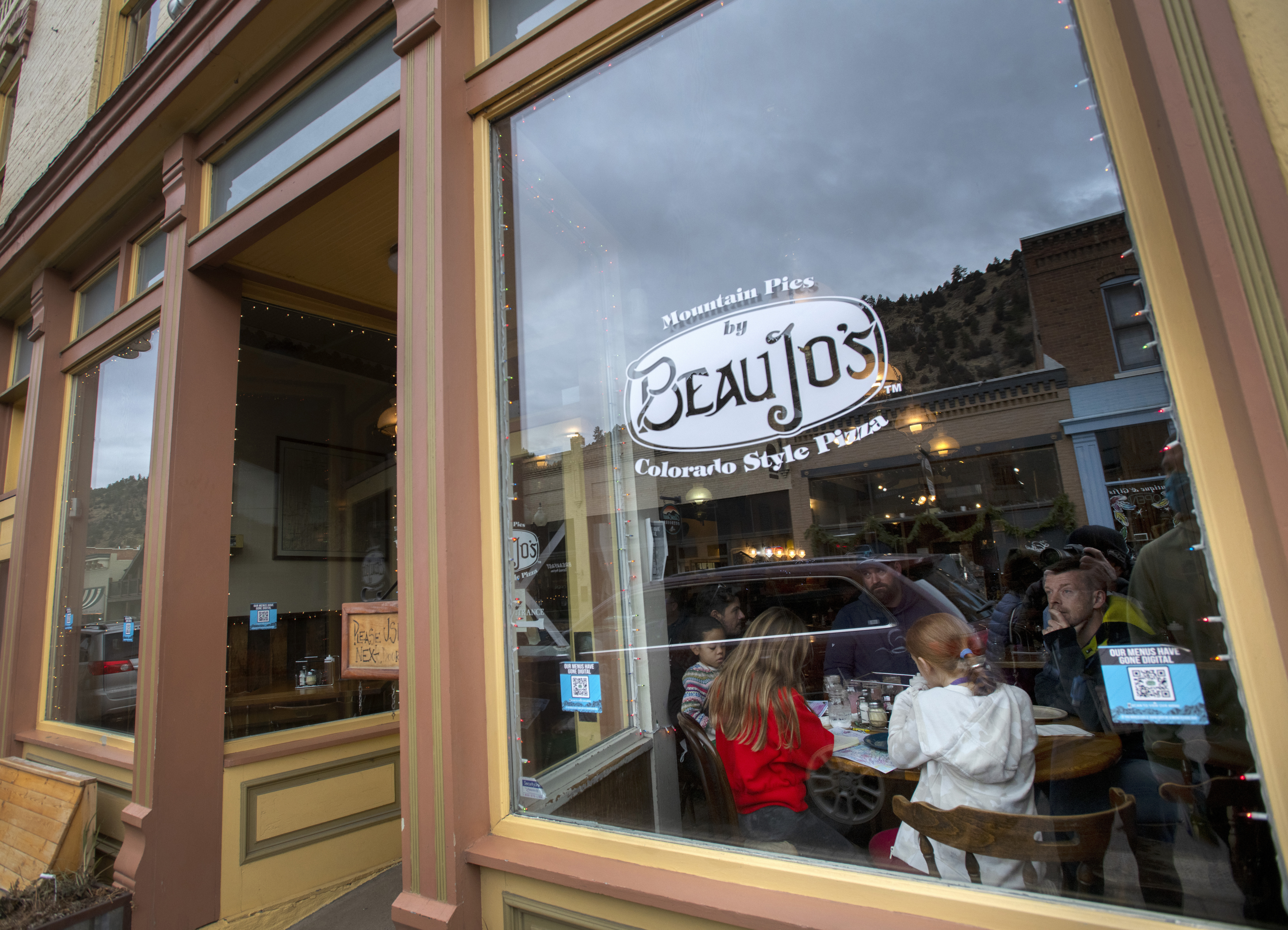 An 1880s building in downtown Idaho Springs is home to the original Beau Jo’s Colorado-style pizza with its braided crust. 010722-fam-craving 3.jpg (photos by Christian Murdock, The Gazette)