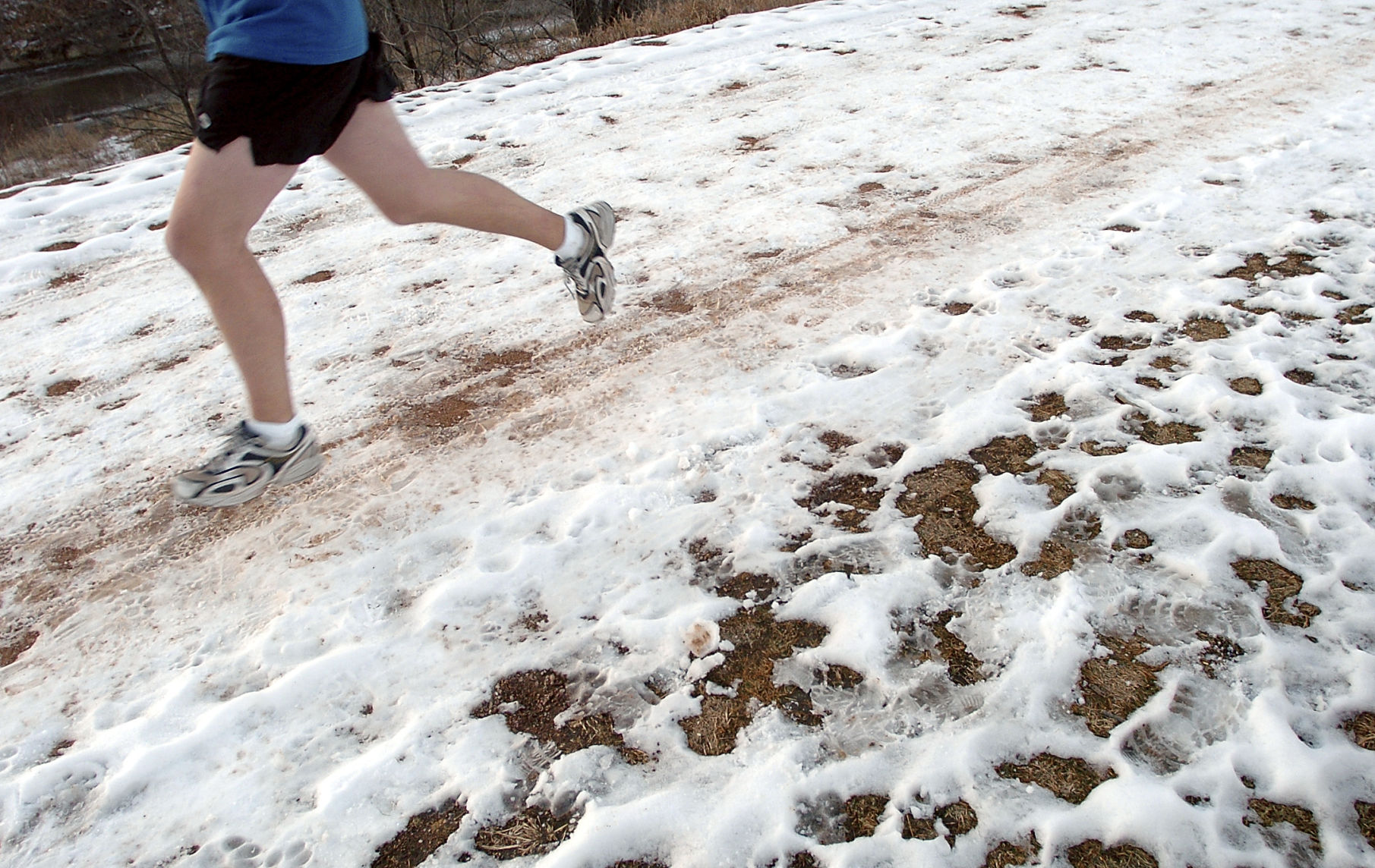 A runner goes for a job though Monument Valley Park. Christian Murdock/The Gazette (murdock)
