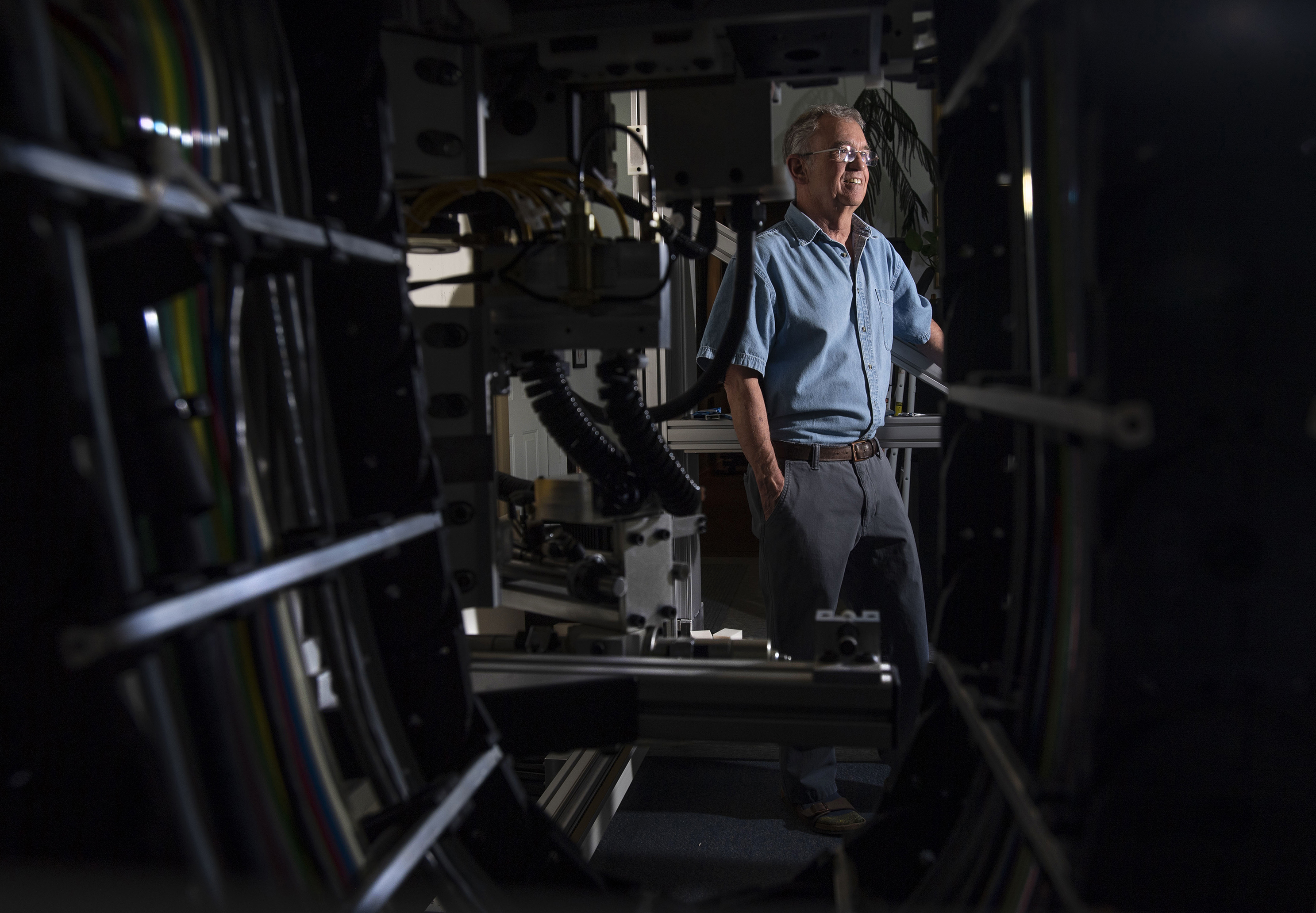 A Colorado ‘fusioneer’ invented a painting robot and an inspiring way of life