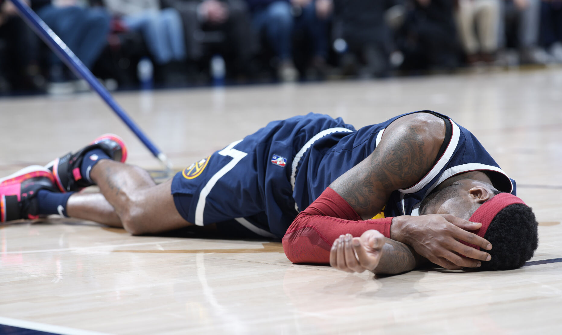Nuggets notebook: Scary fall stops Will Barton’s strong start vs. Portland, Bones Hyland and Zeke Nnaji working on next steps