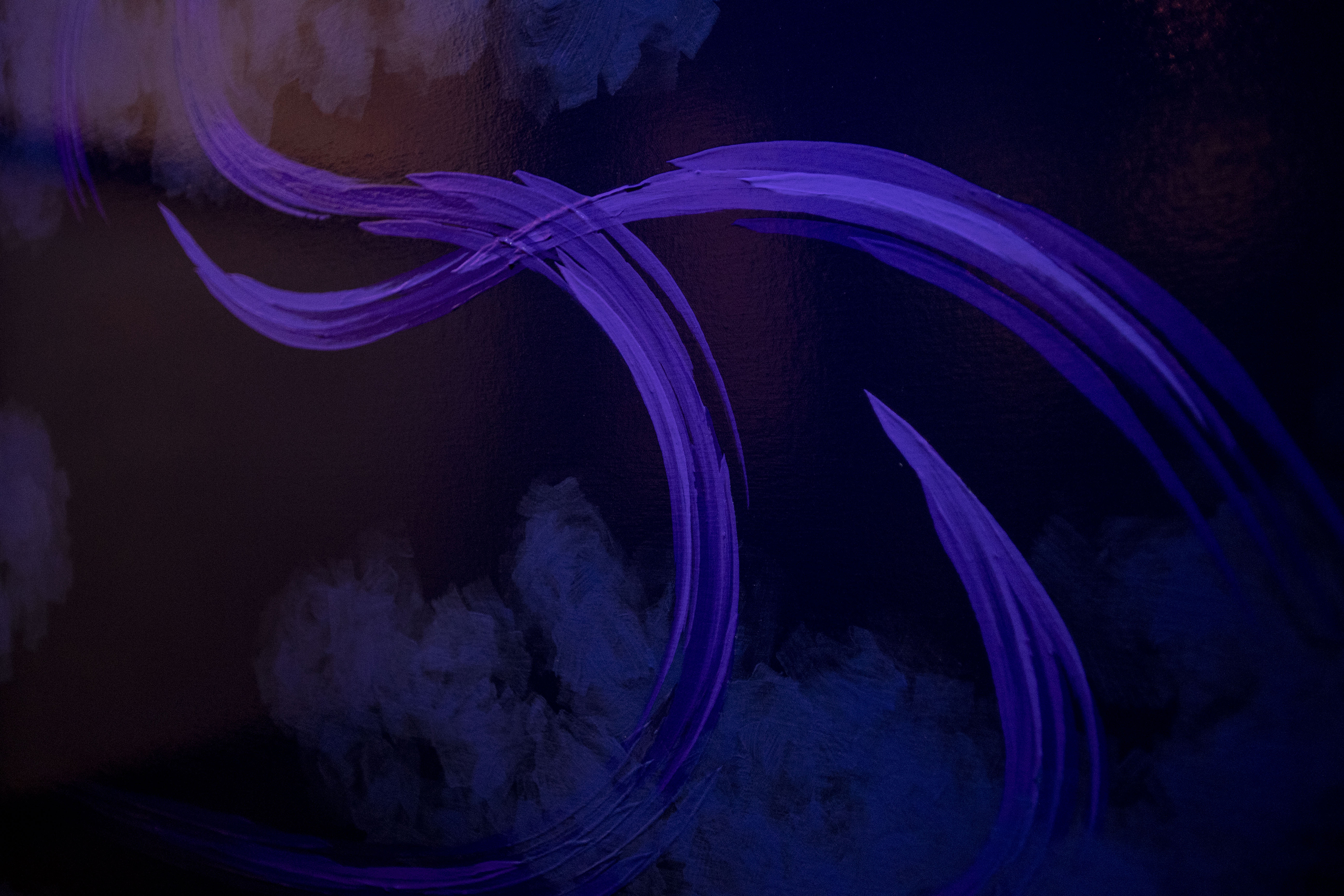Diulcinea is powered by seven motors and has a flexible “hand” that mimics the movements of a human wrist, providing the ability to create swirling brushstrokes beyond what’s possible for a human. (Chancey Bush, The Gazette)