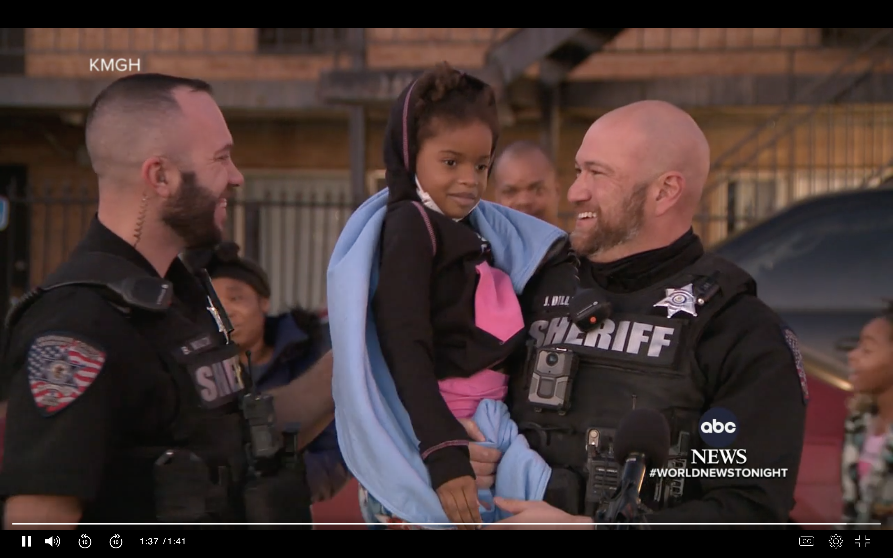 Arapahoe County girl saved from frozen pond released from hospital
